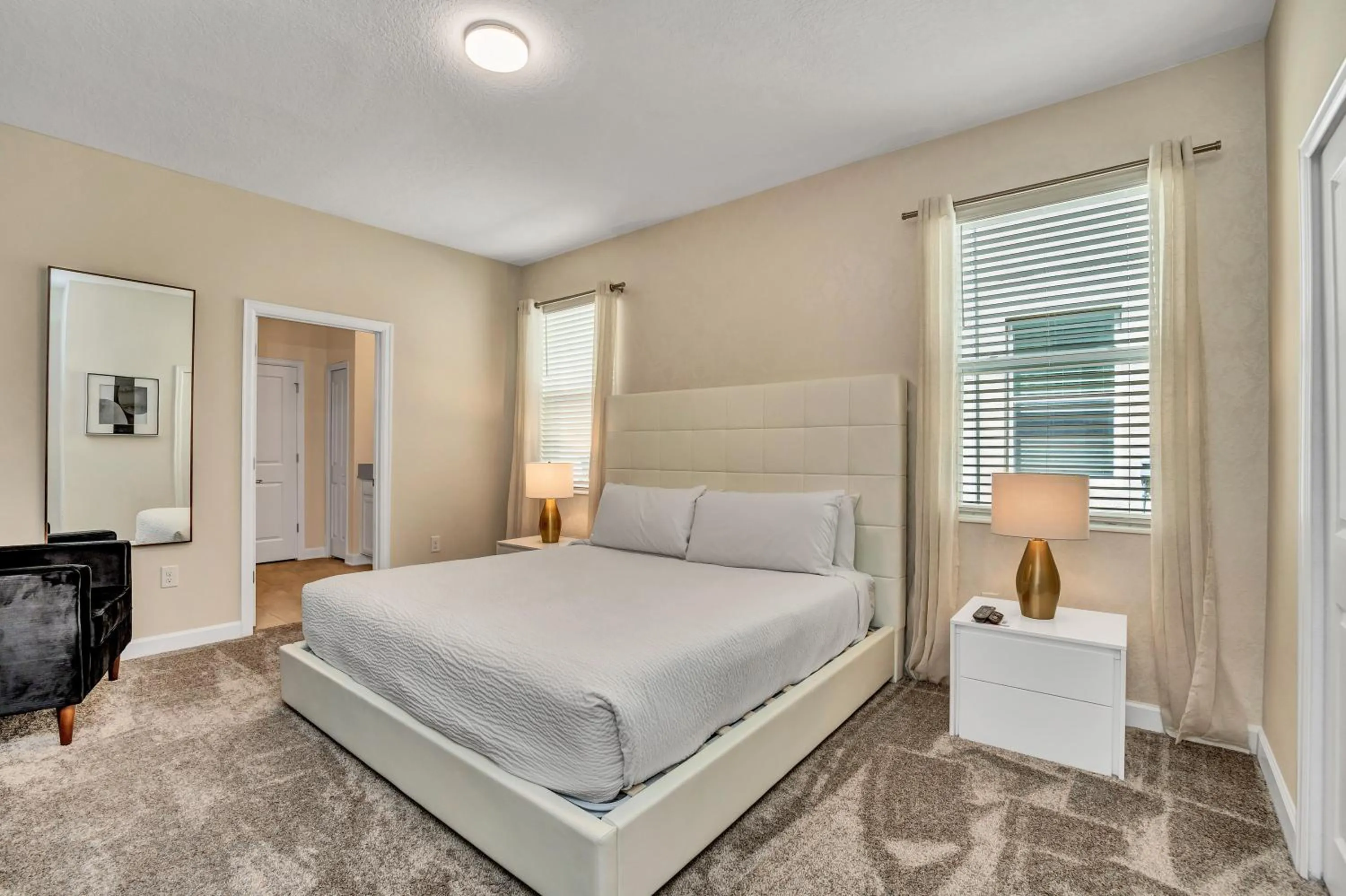 Bed in VILLA wPrivate Pool & Game Room near Disney