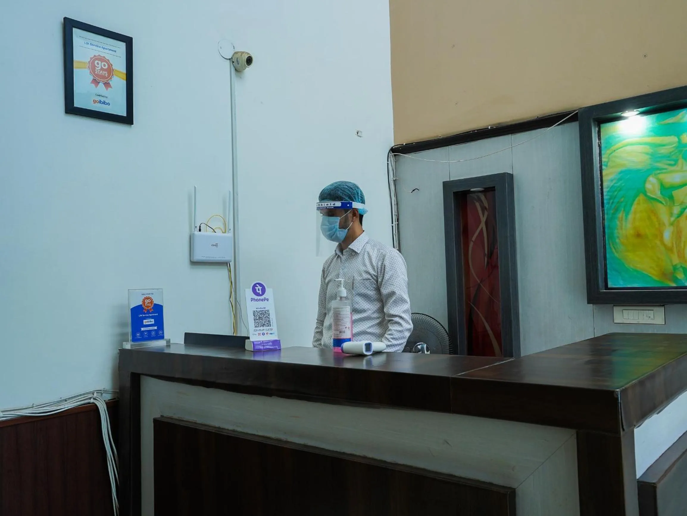 Staff in Lime Tree Hotel Sushant Lok Gurgaon Sector 29 Next to IFFCO CHOWK metro