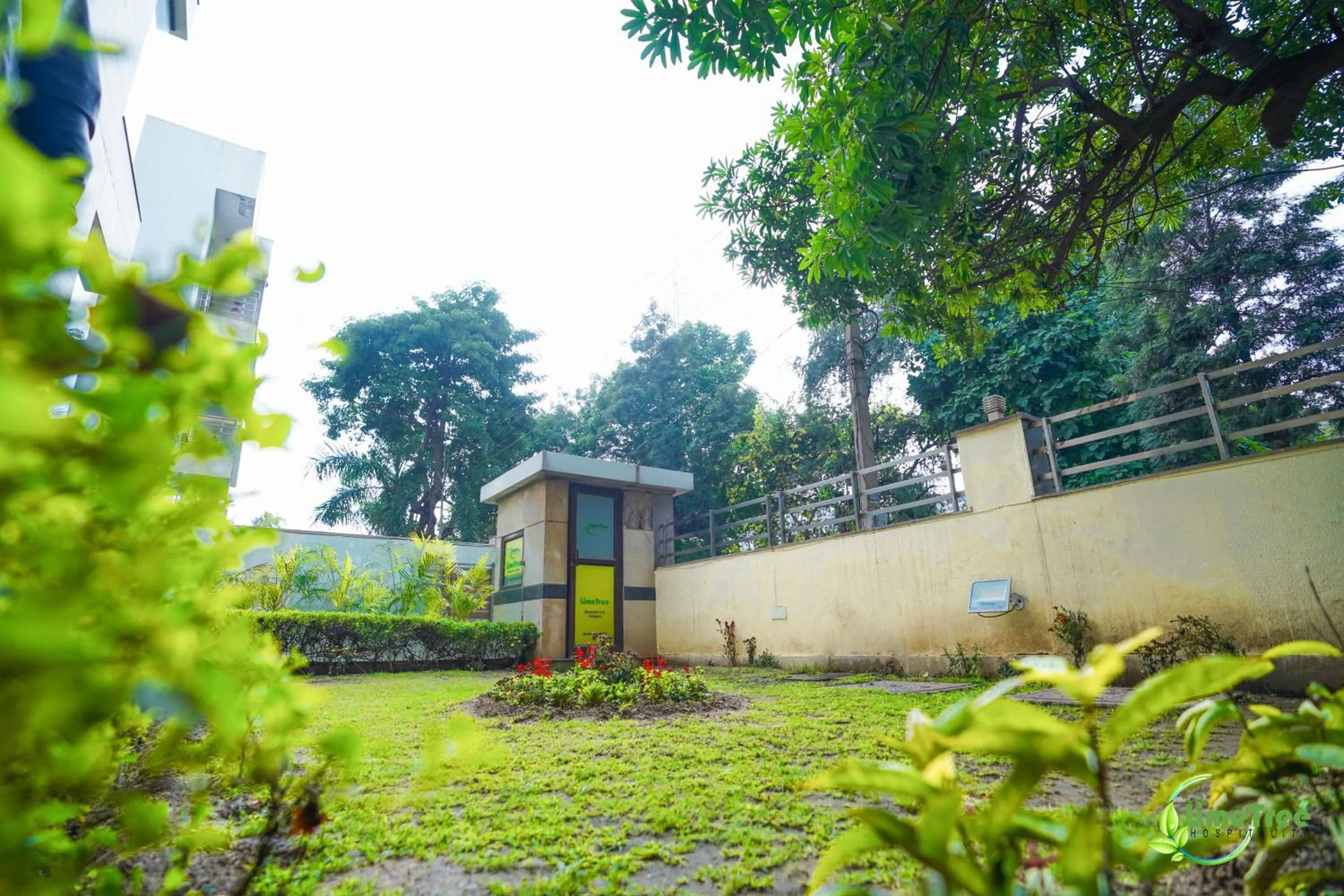 Garden in Lime Tree Hotel Sushant Lok Gurgaon Sector 29 Next to IFFCO CHOWK metro