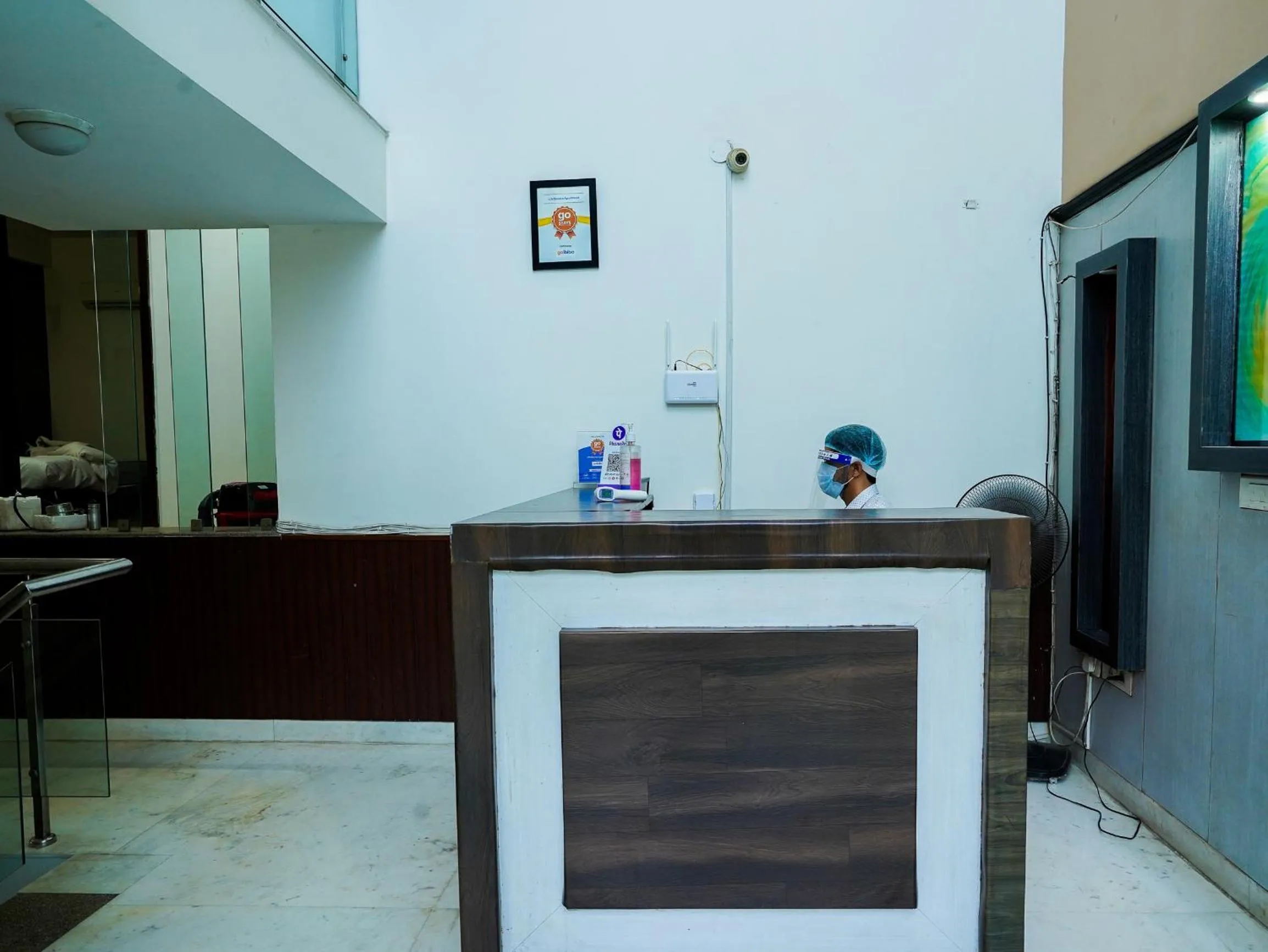 Lobby or reception in Lime Tree Hotel Sushant Lok Gurgaon Sector 29 Next to IFFCO CHOWK metro