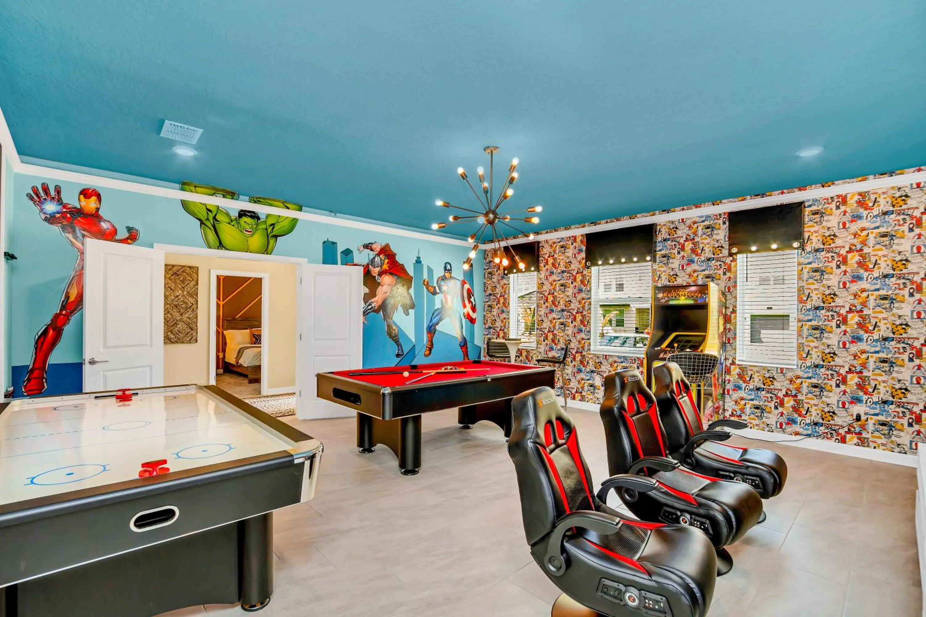 LARGE Villa, Private PoolGAME ROOMMovie Theater