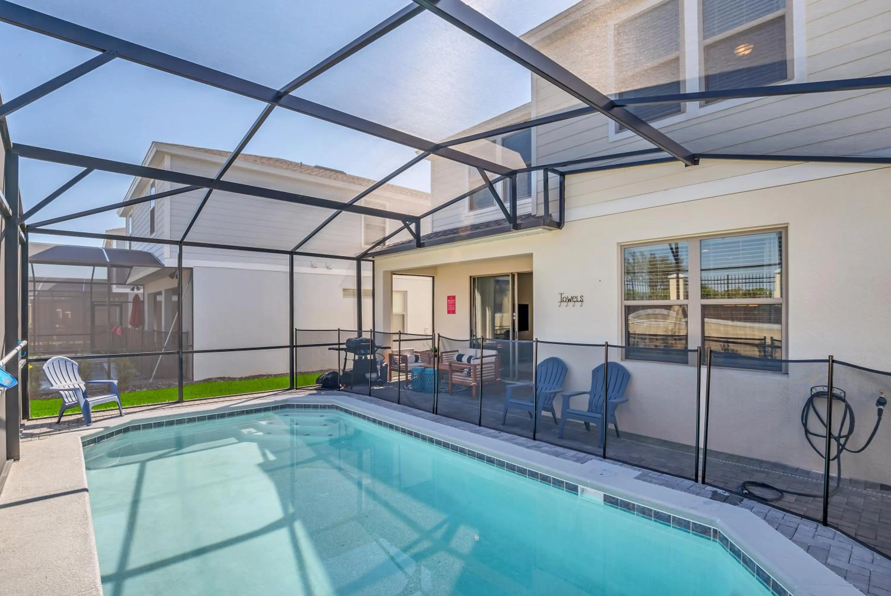 Private Villa wPool, BBQ,FREE Water Park Access