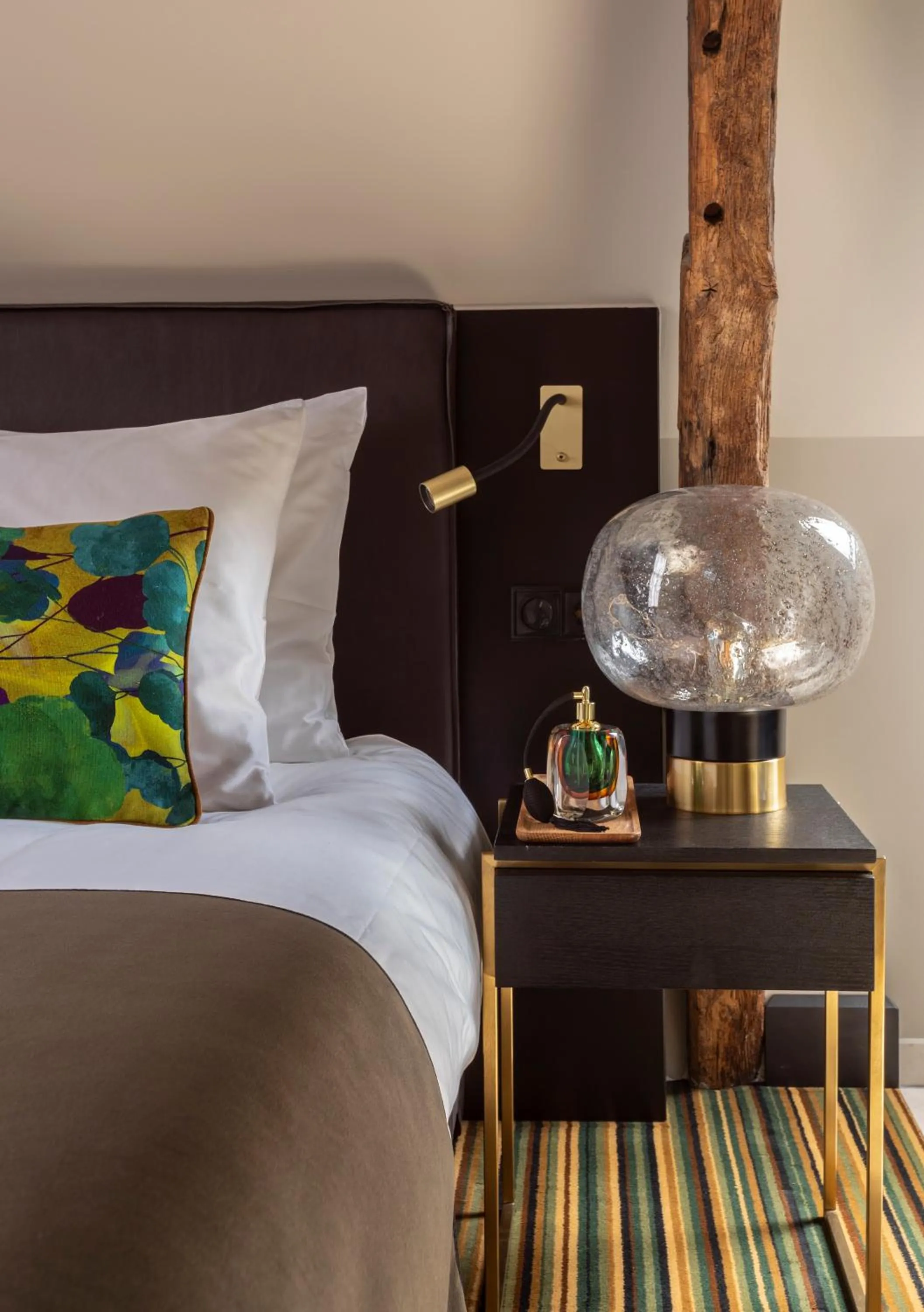 Bed in Poorter Boutique Hotel Brielle