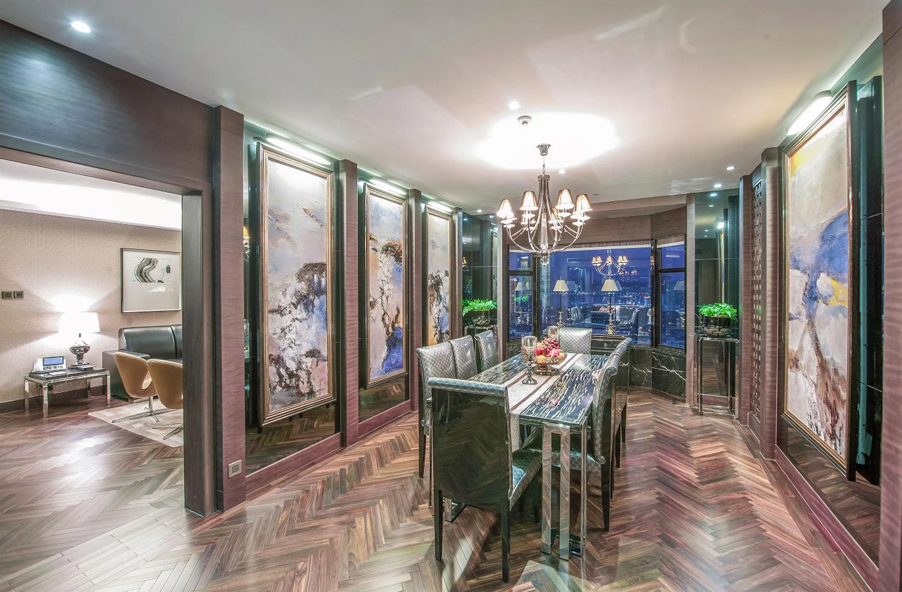 Dinner in Millennium Harbourview Hotel Xiamen