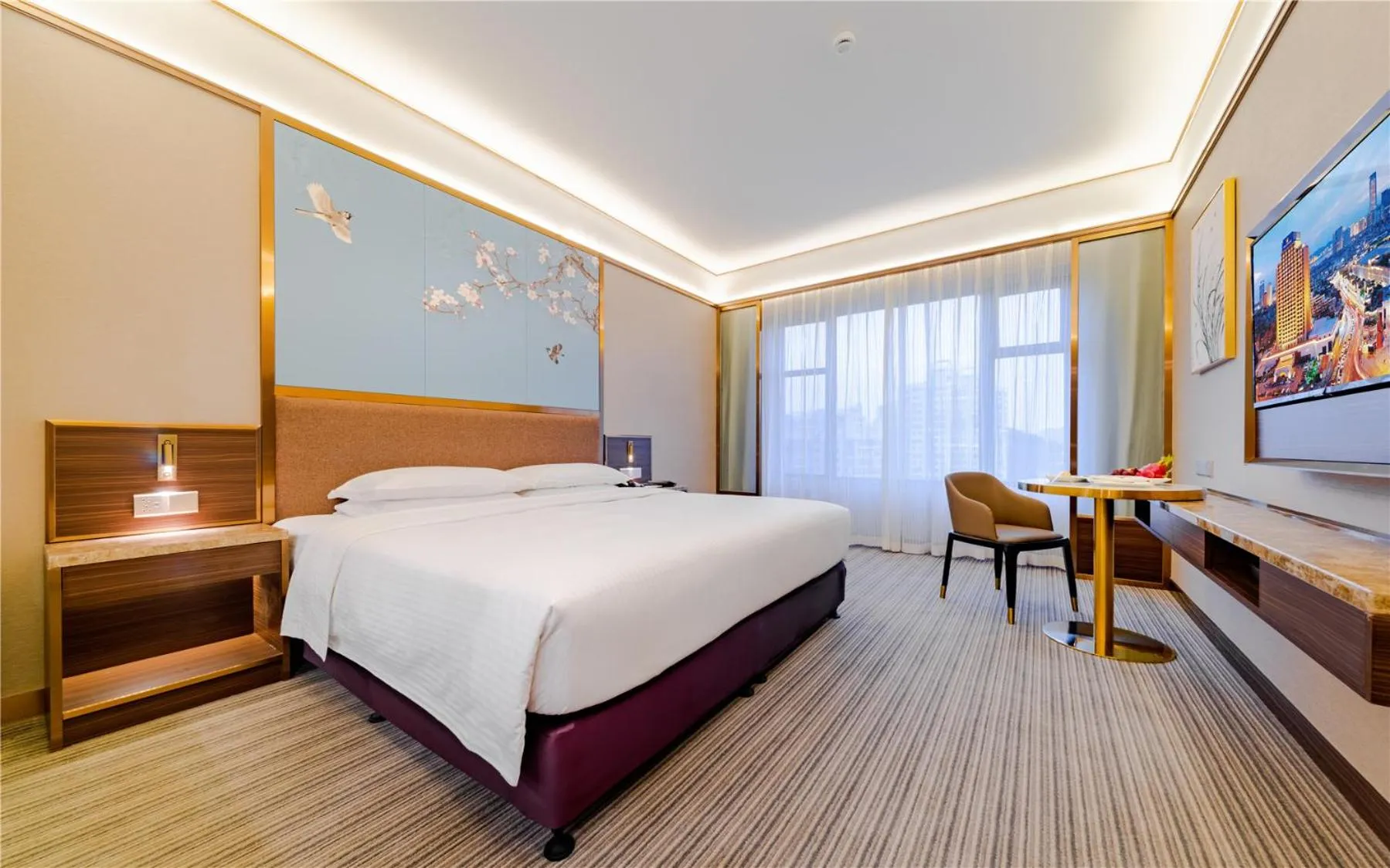 Bedroom, Bed in Millennium Harbourview Hotel Xiamen