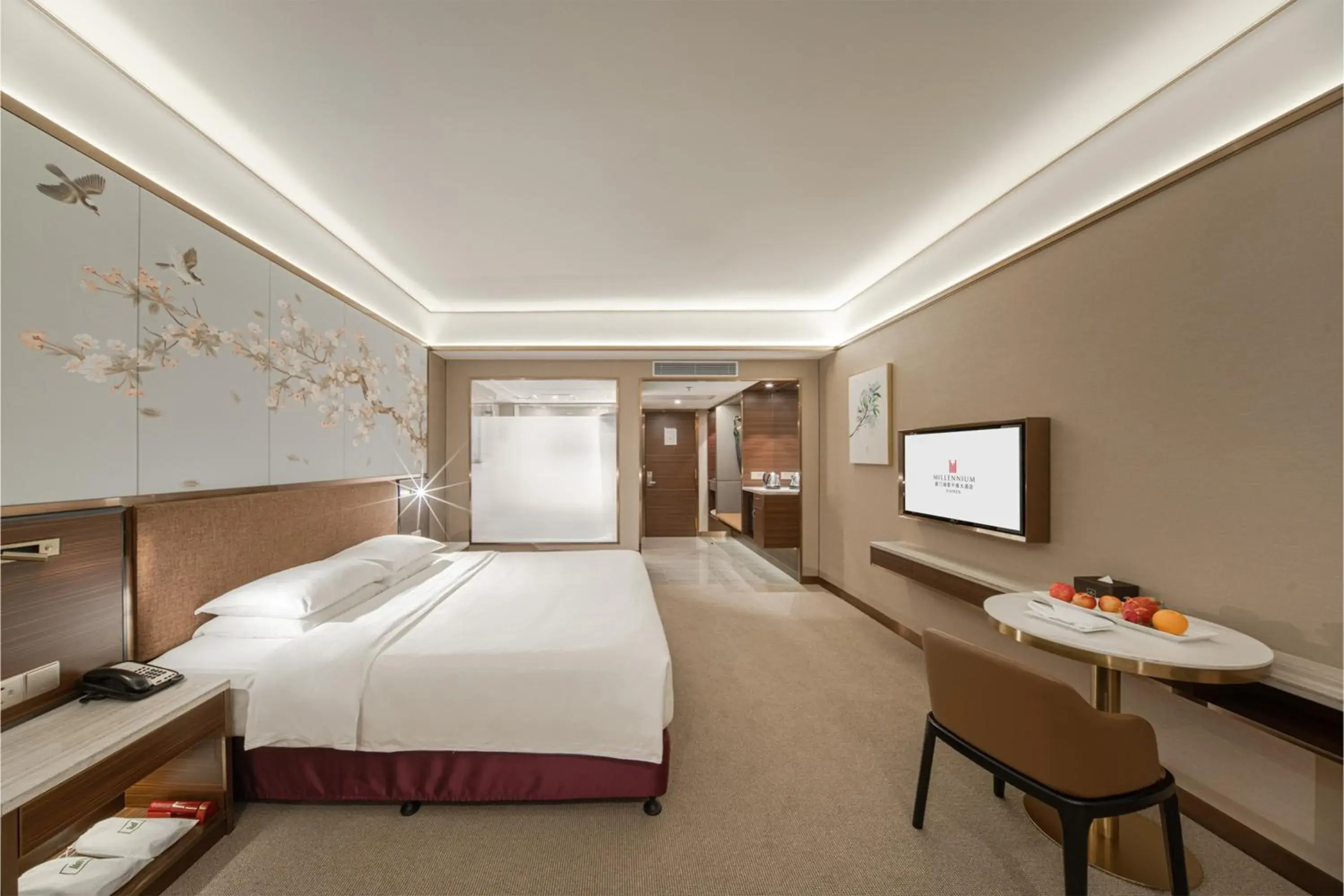 Premier Deluxe King Bed Room(Refresh and upgrade) in Millennium Harbourview Hotel Xiamen-Near Metro Station & Zhongshan Road Premier Deluxe King Bed Room(Refresh and upgrade) in Millennium Harbourview Hotel Xiamen-Near Metro Station & Zhongshan Road