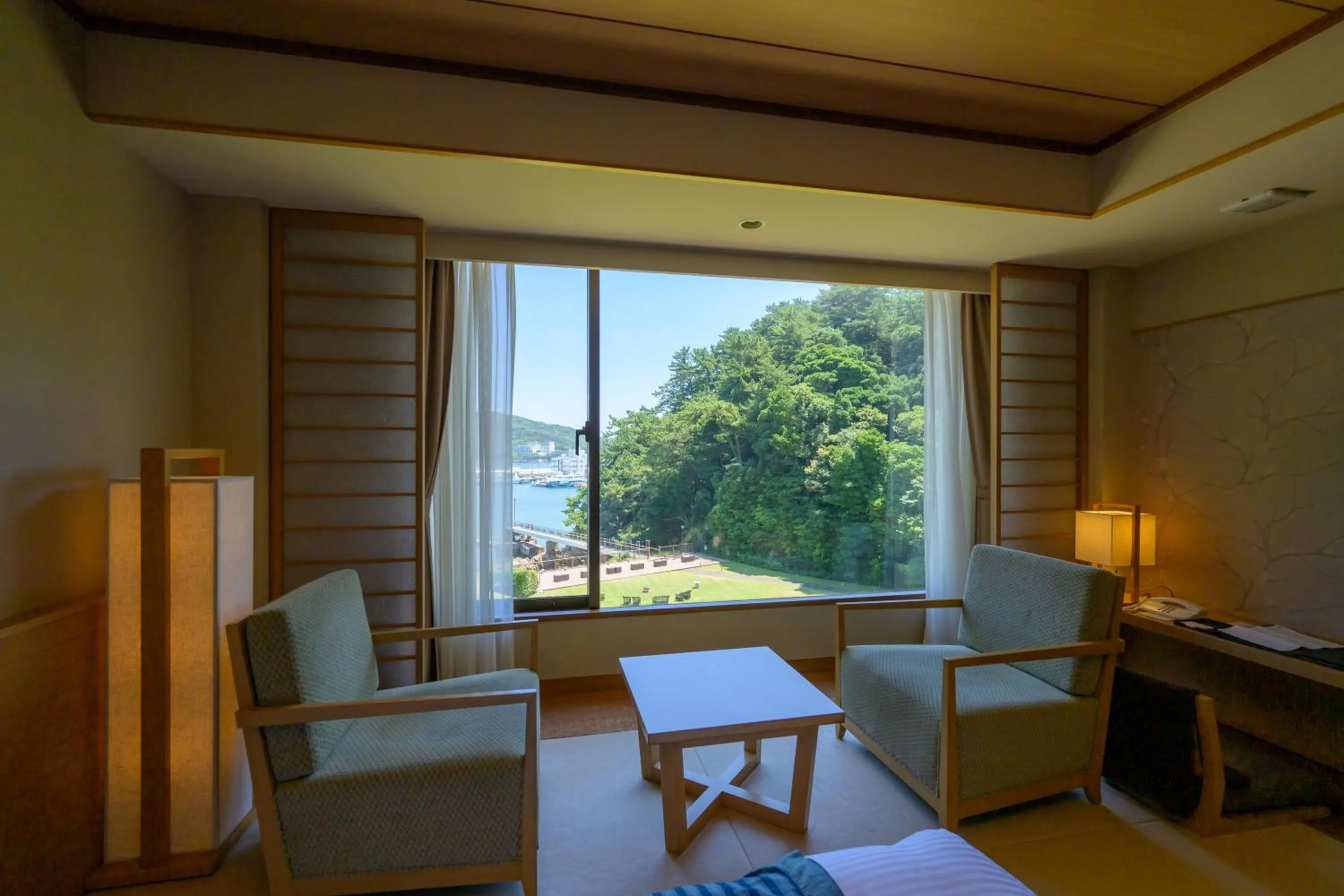 View (from property/room) in Toba International Hotel Shiojitei