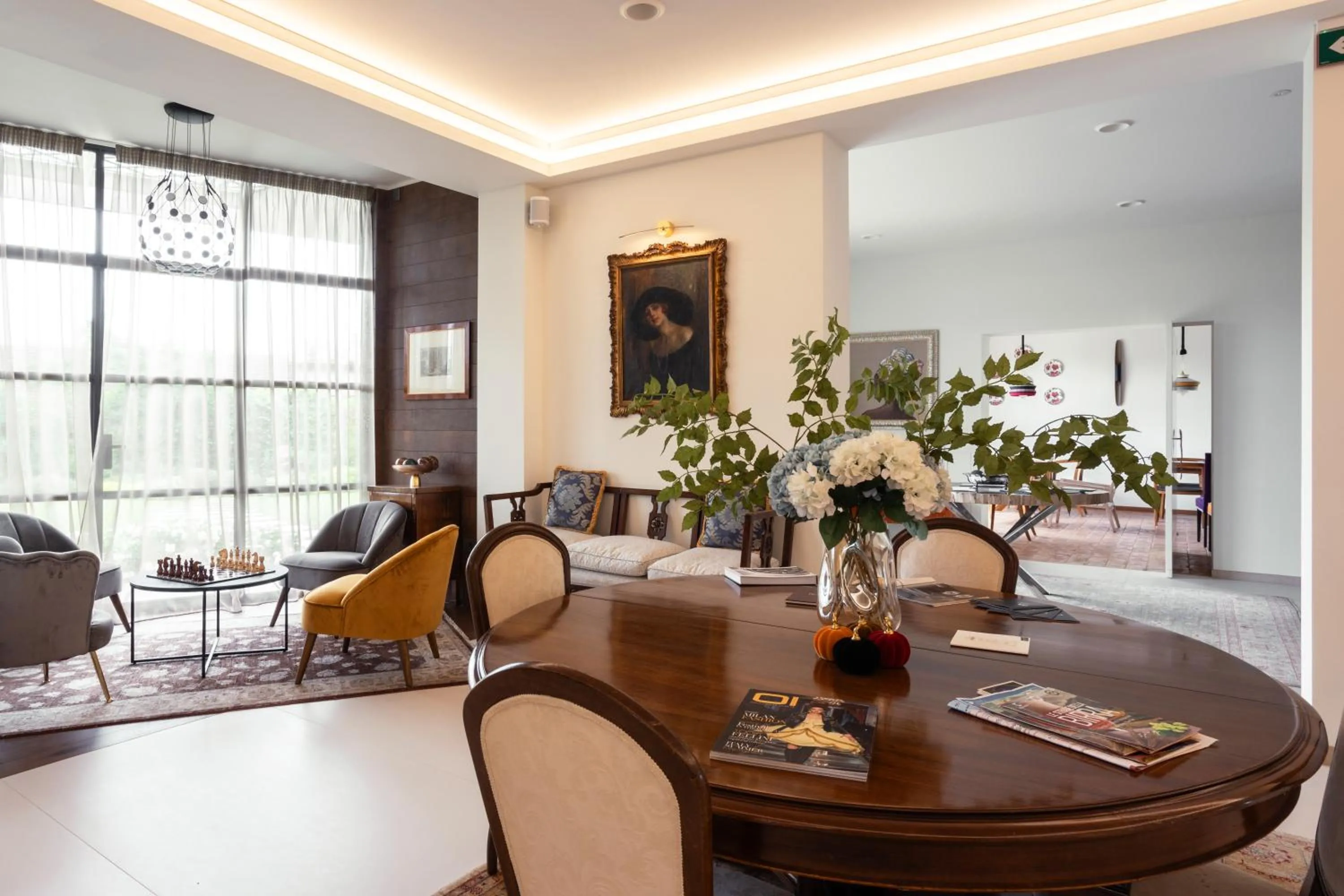 Lounge or bar in Villa Francesca Relais