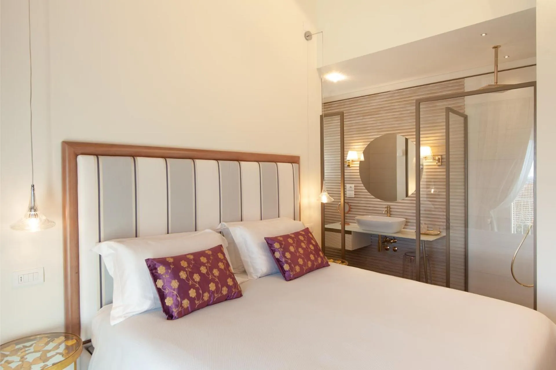 Bed in Villa Francesca Relais