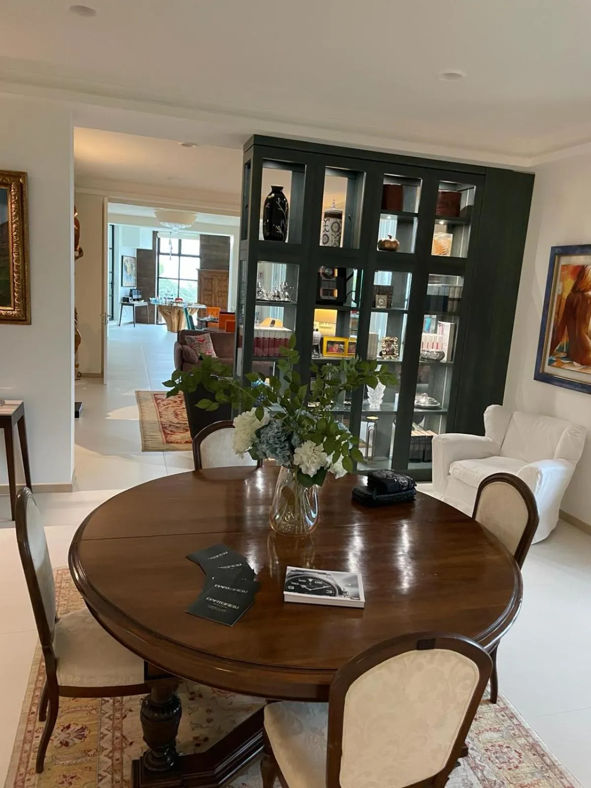 Communal lounge/ TV room in Villa Francesca Relais