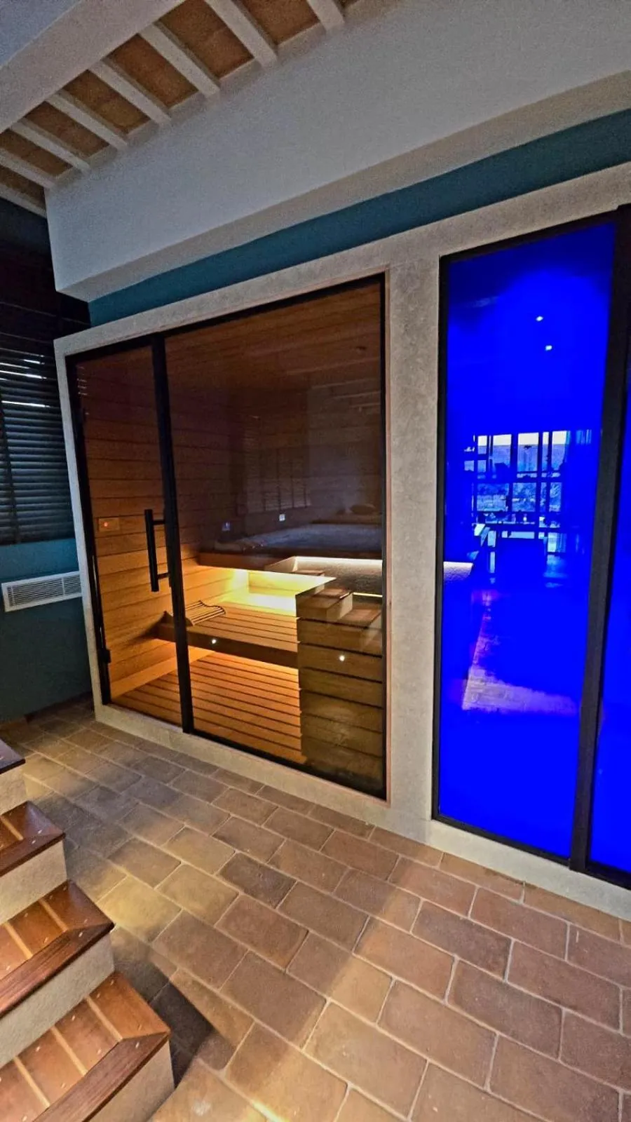 Sauna in Villa Francesca Relais