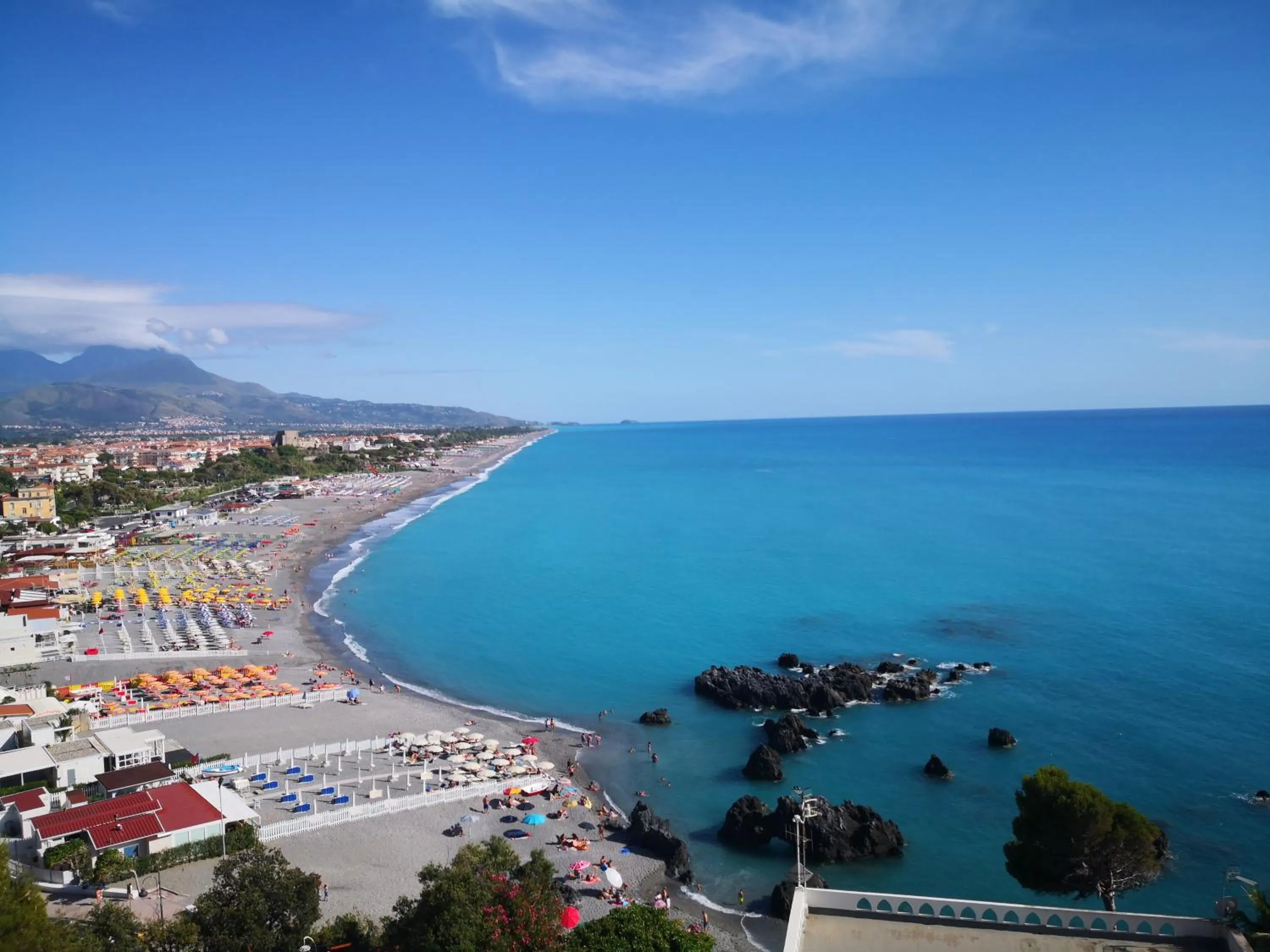 Sea view in Bed & Breakfast Domus Pepe Scalea