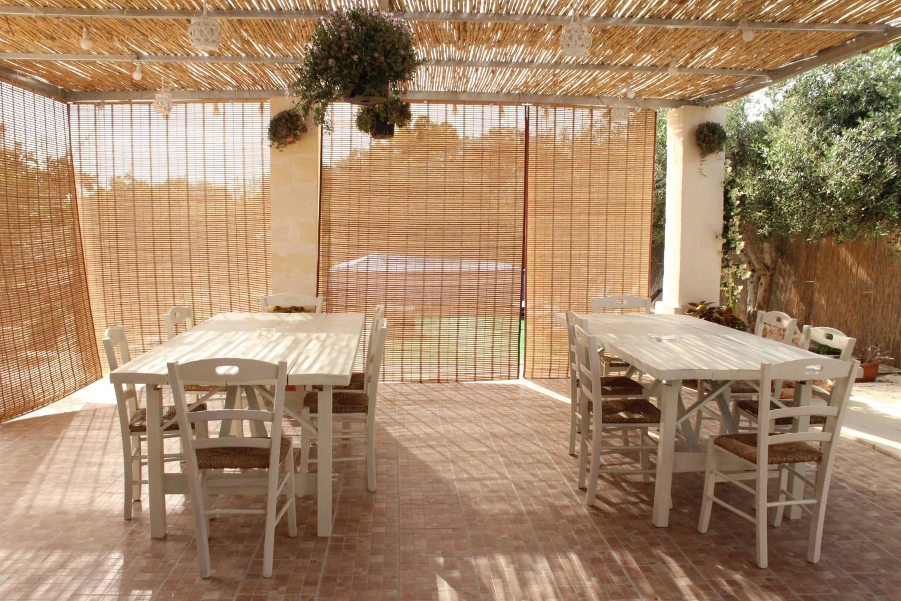 Garden in B&B Le Carrube