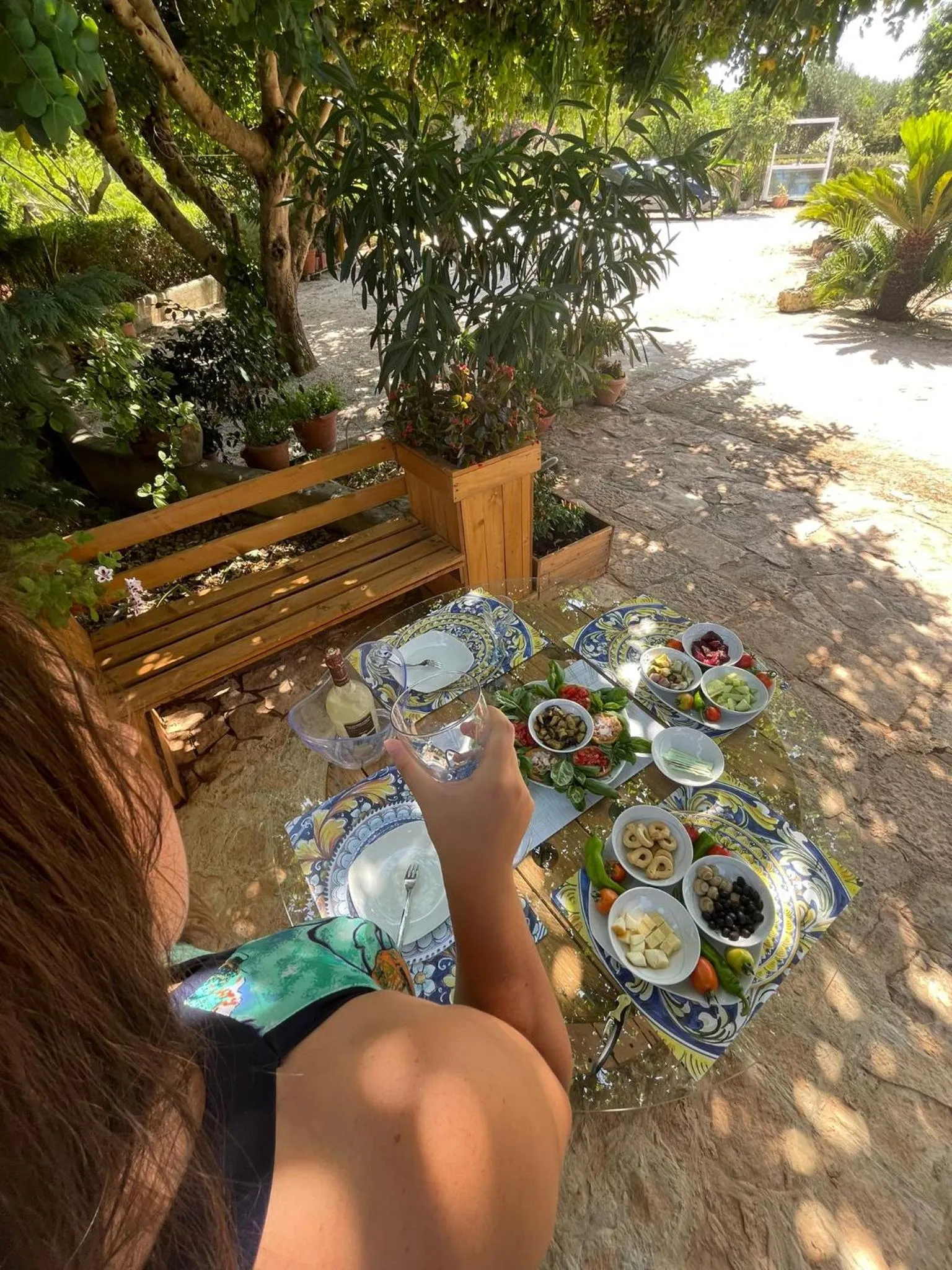 Restaurant/places to eat in B&B Le Carrube