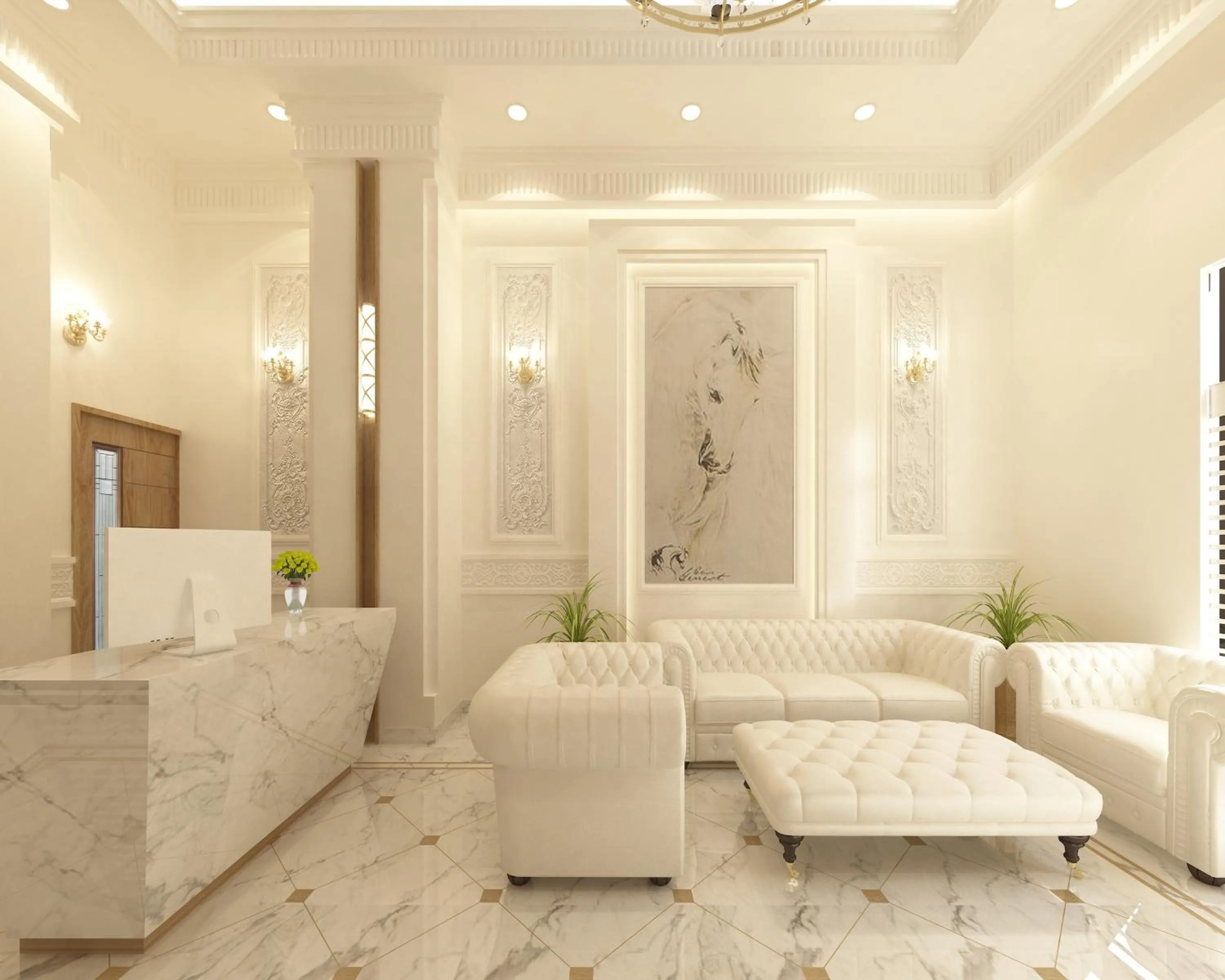 Property building in Hotel Aksh Inn