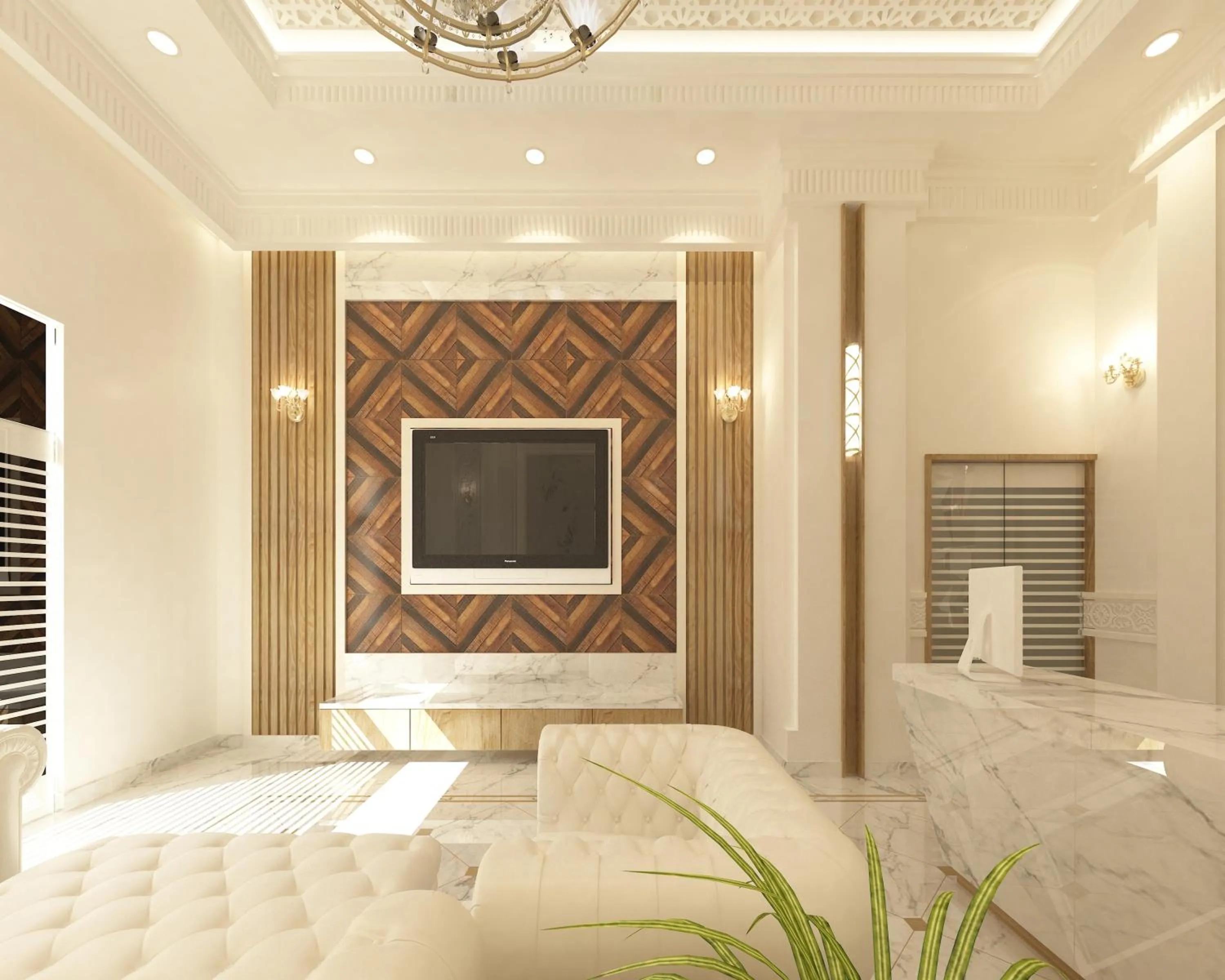 Seating area, Bed in Hotel Aksh Inn