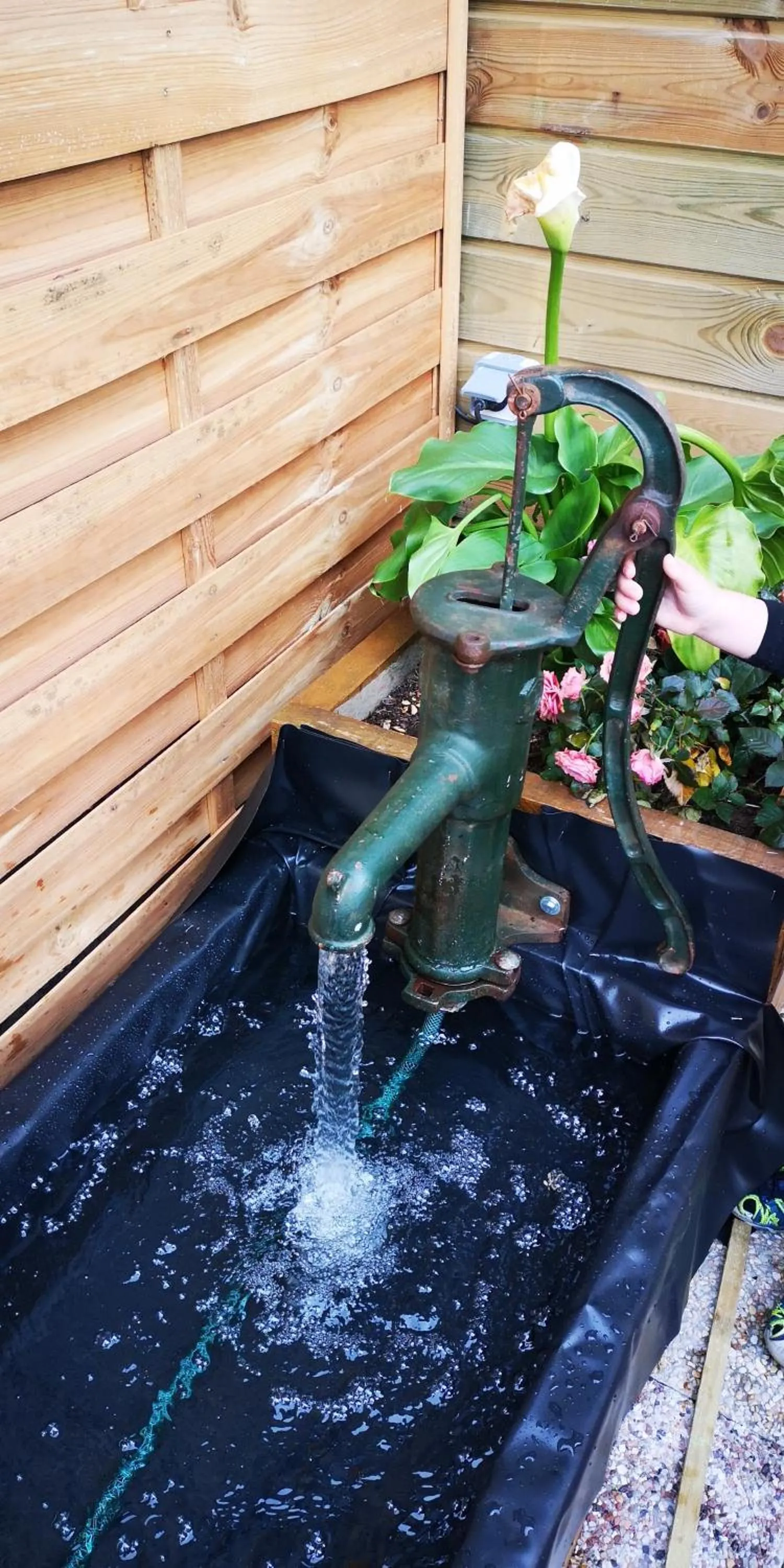 Patio in La Cour du Puits, chambre Colyn