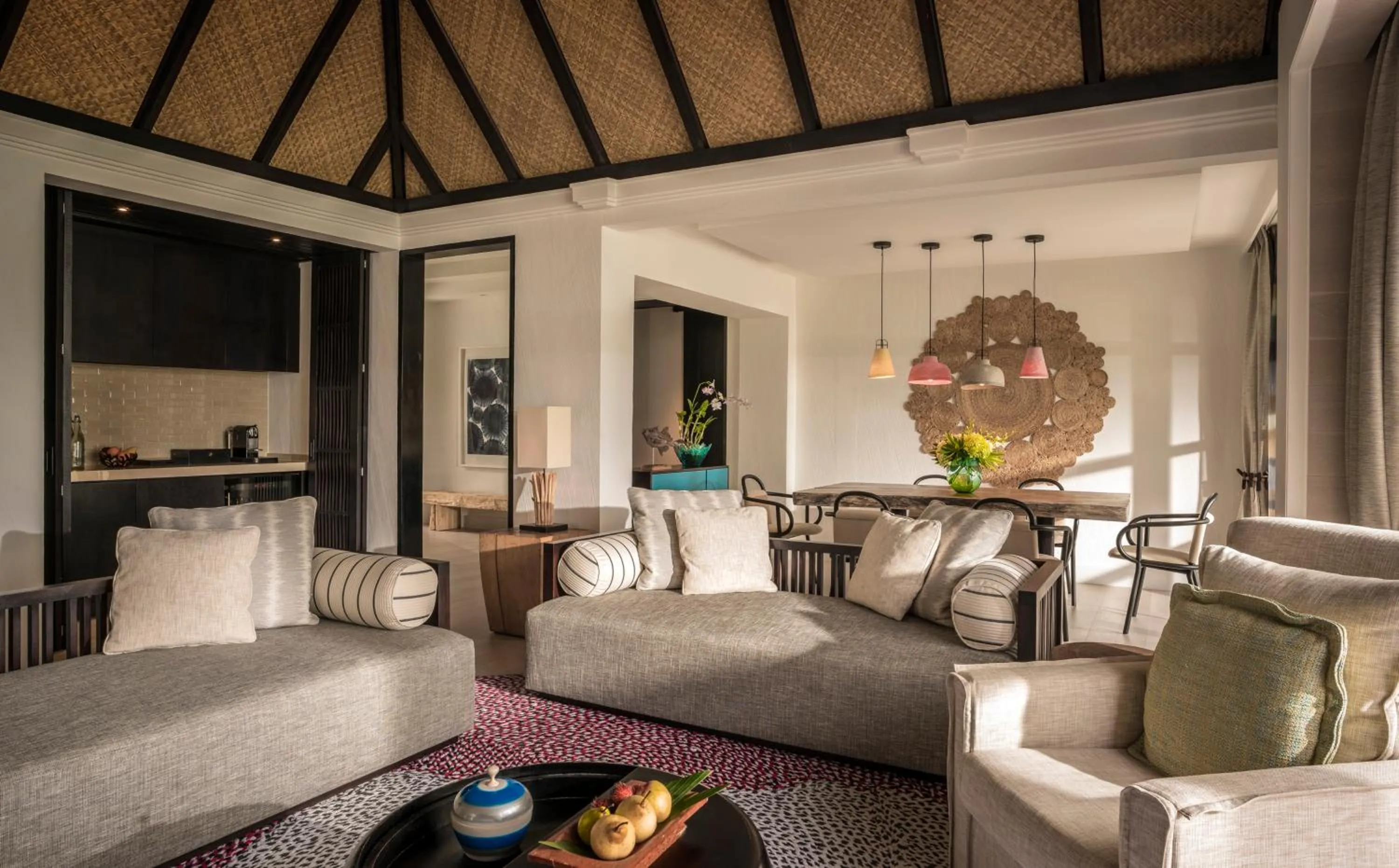 Living room in Four Seasons Resort Maldives at Kuda Huraa