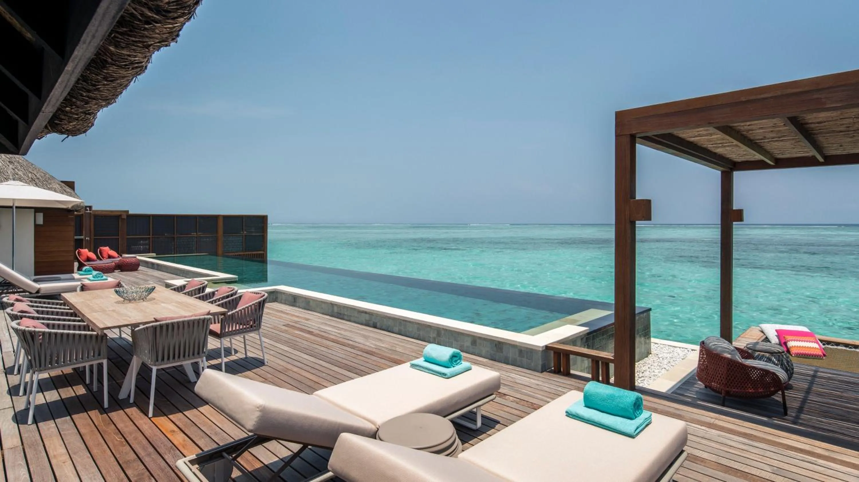 Balcony/Terrace in Four Seasons Resort Maldives at Kuda Huraa