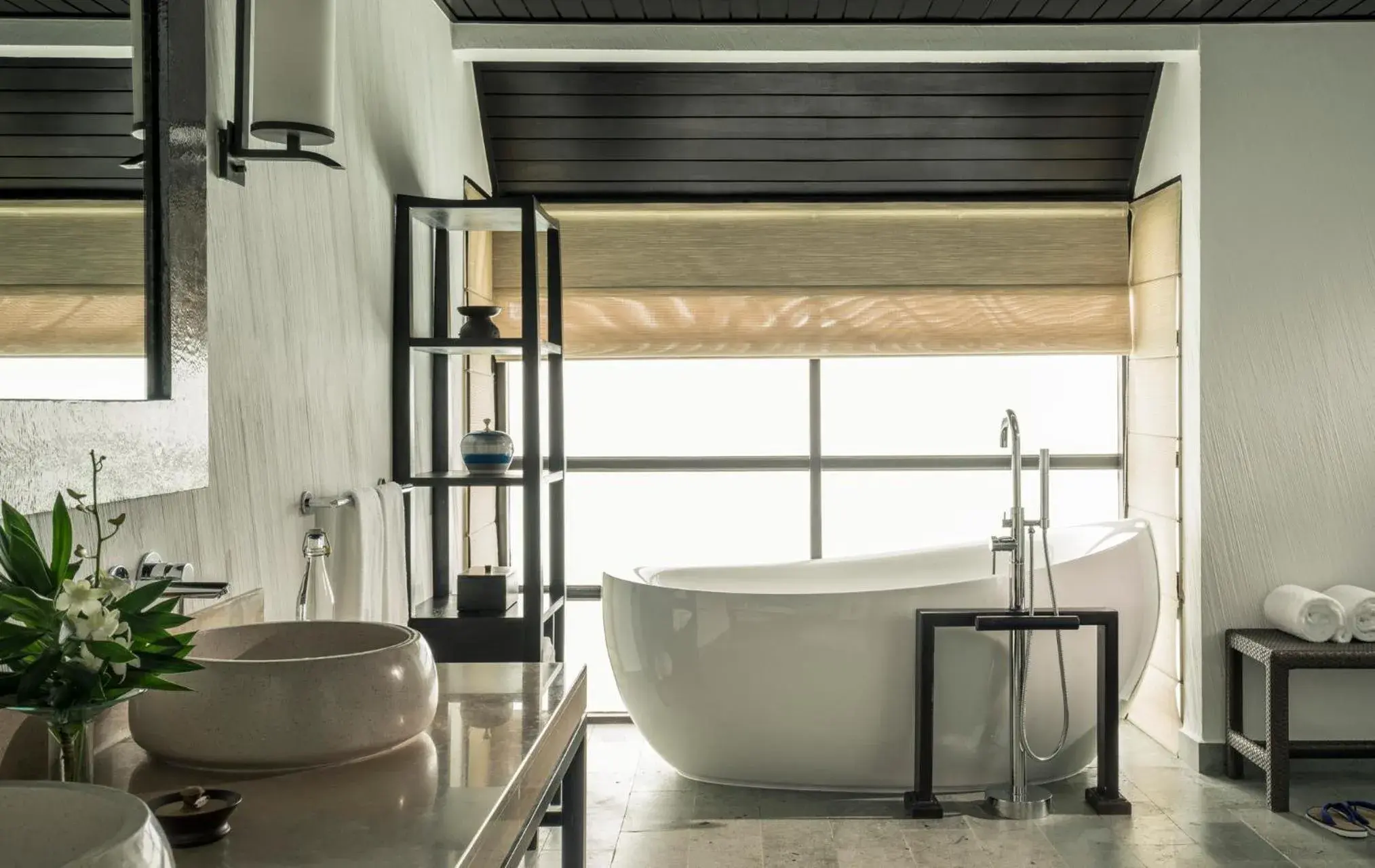 Sunset Two-Bedroom Water Suite with Pool - Room Rate inclusive of breakfast for 4 adults in Four Seasons Resort Maldives at Kuda Huraa Sunset Two-Bedroom Water Suite with Pool - Room Rate inclusive of breakfast for 4 adults in Four Seasons Resort Maldives at Kuda Huraa