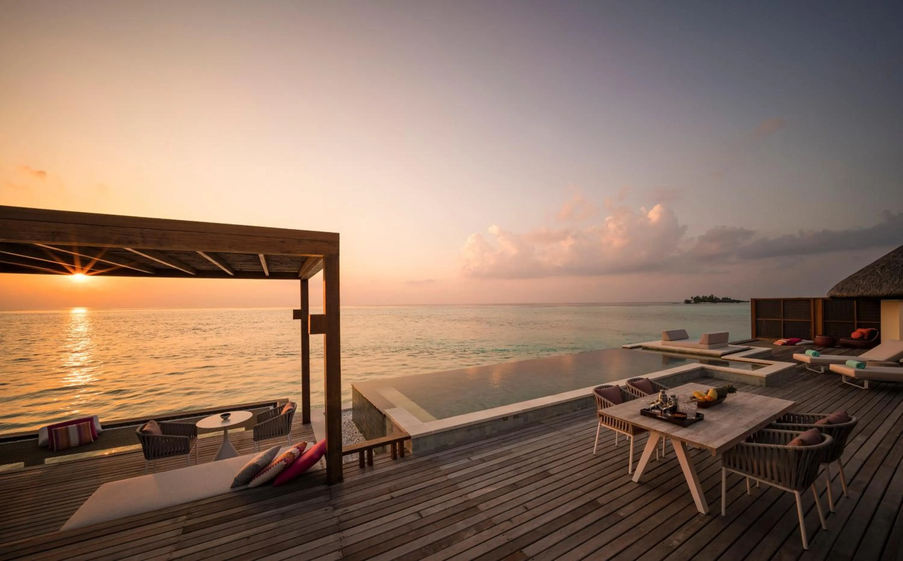 Sea view in Four Seasons Resort Maldives at Kuda Huraa