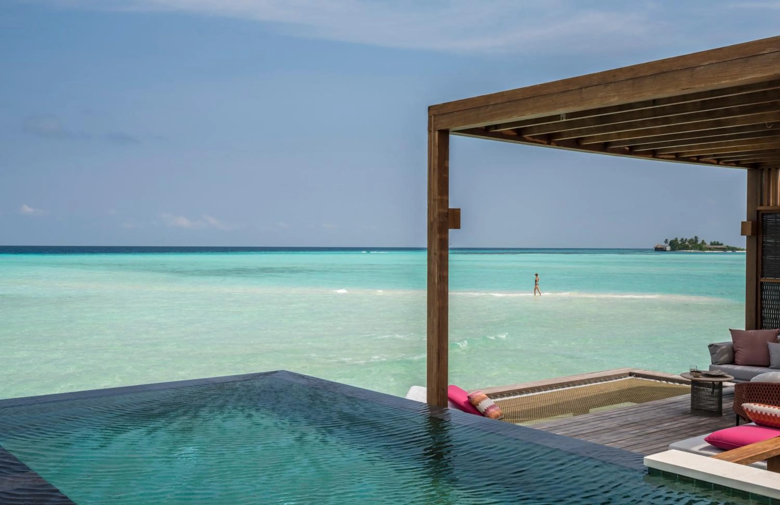 Sea view in Four Seasons Resort Maldives at Kuda Huraa