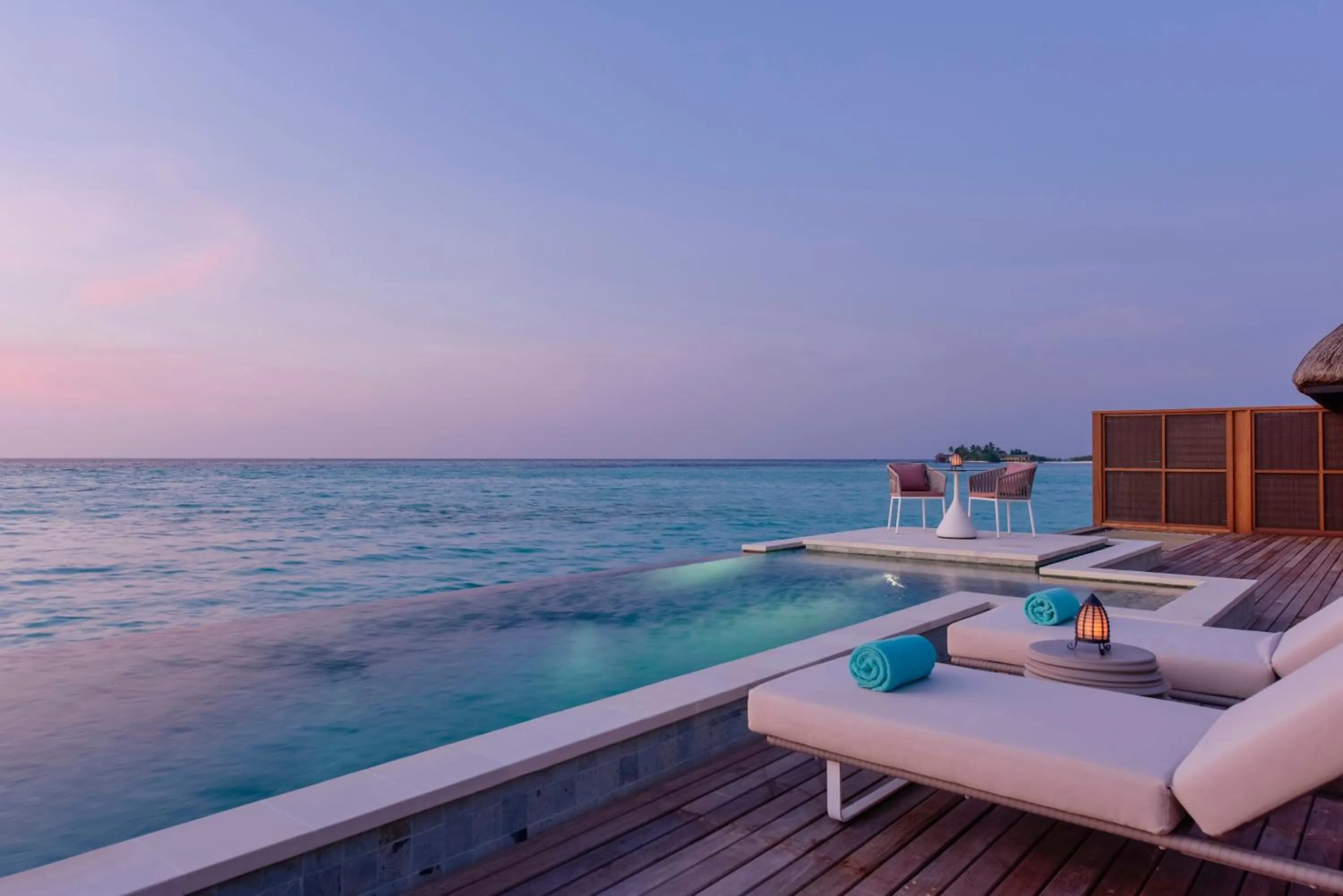 sunbed in Four Seasons Resort Maldives at Kuda Huraa