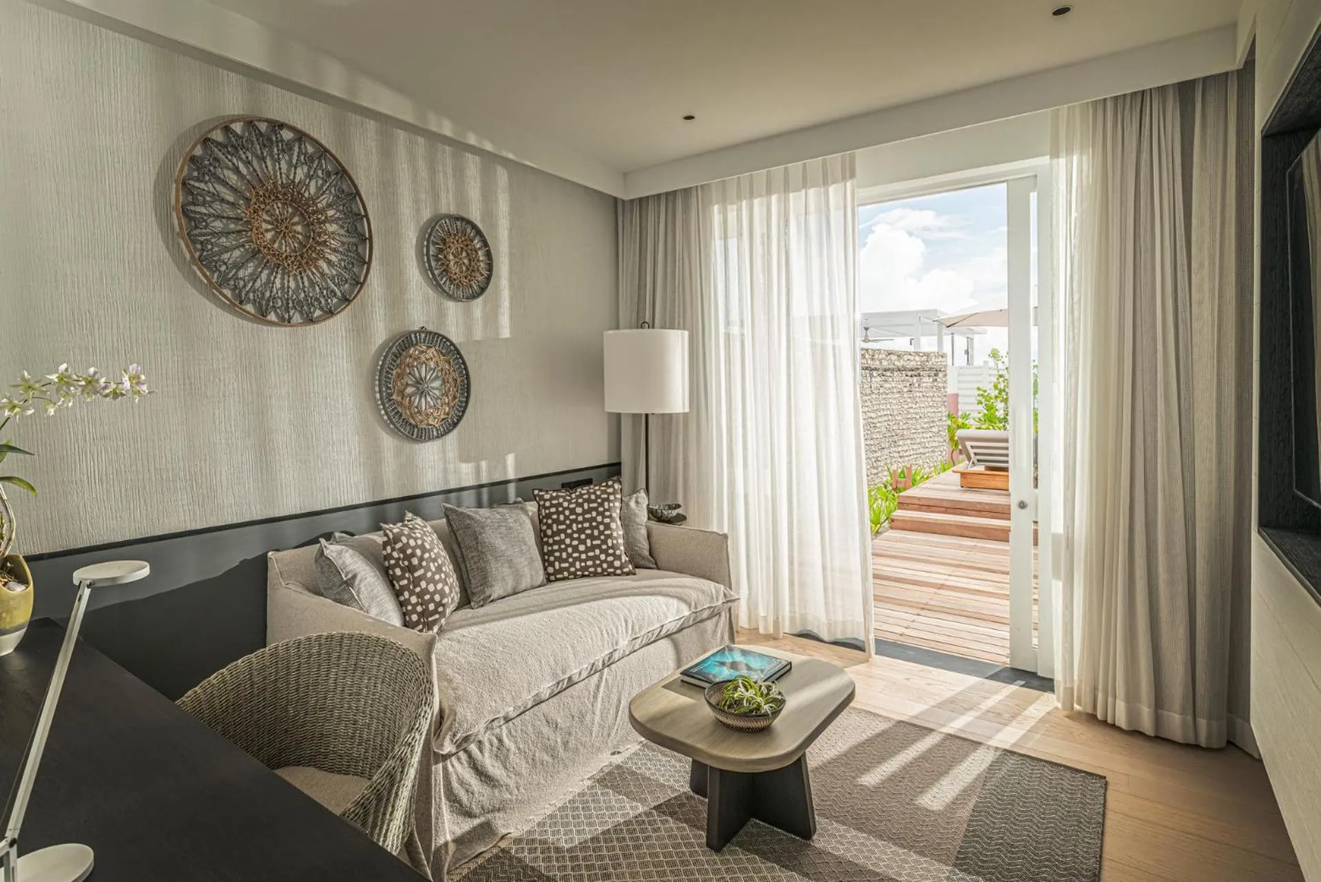 young children in Four Seasons Resort Maldives at Landaa Giraavaru