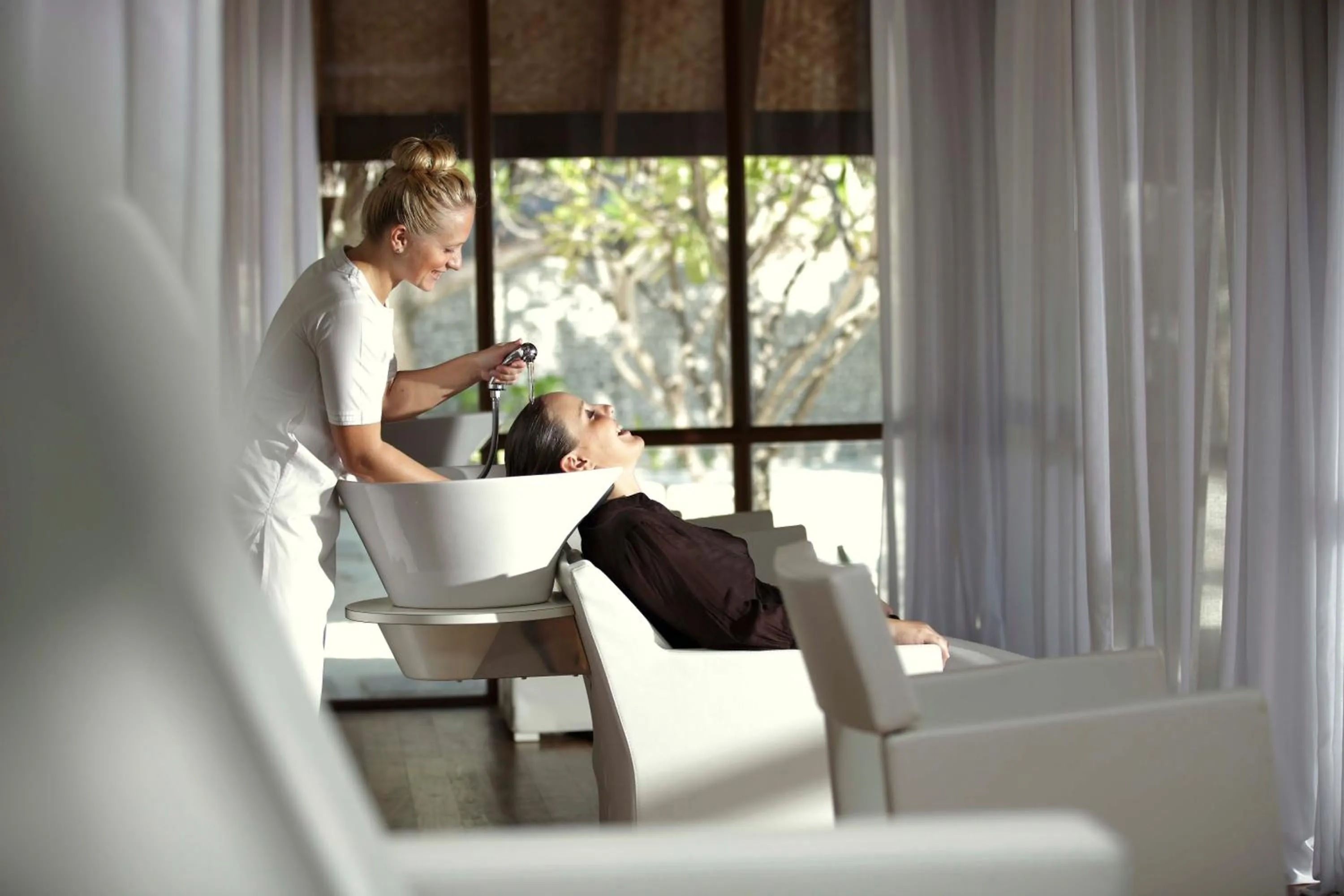 Spa and wellness centre/facilities in Four Seasons Resort Maldives at Landaa Giraavaru