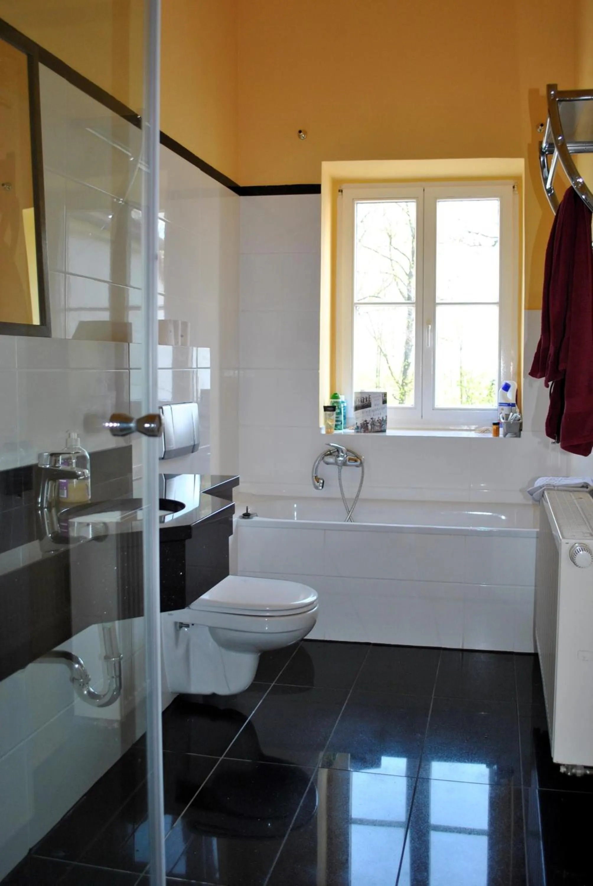 Shower in Schloss Triestewitz