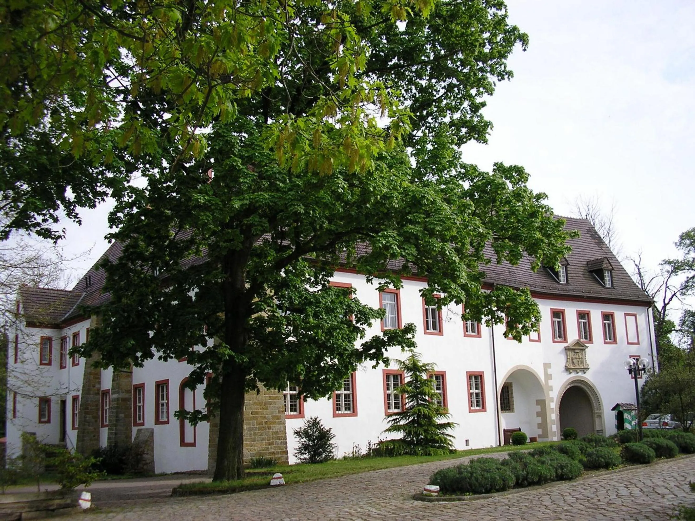 Facade/entrance in Schloss Triestewitz