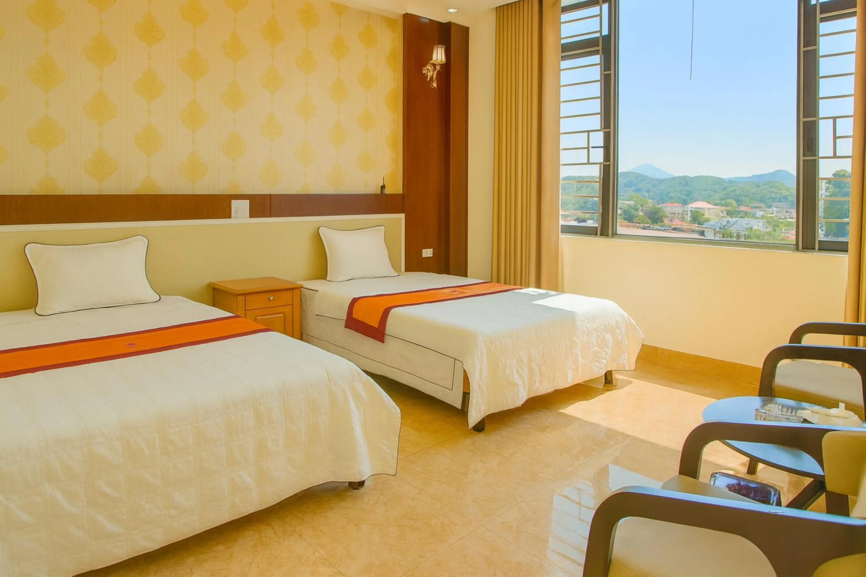 Bed in An Khang Hotel