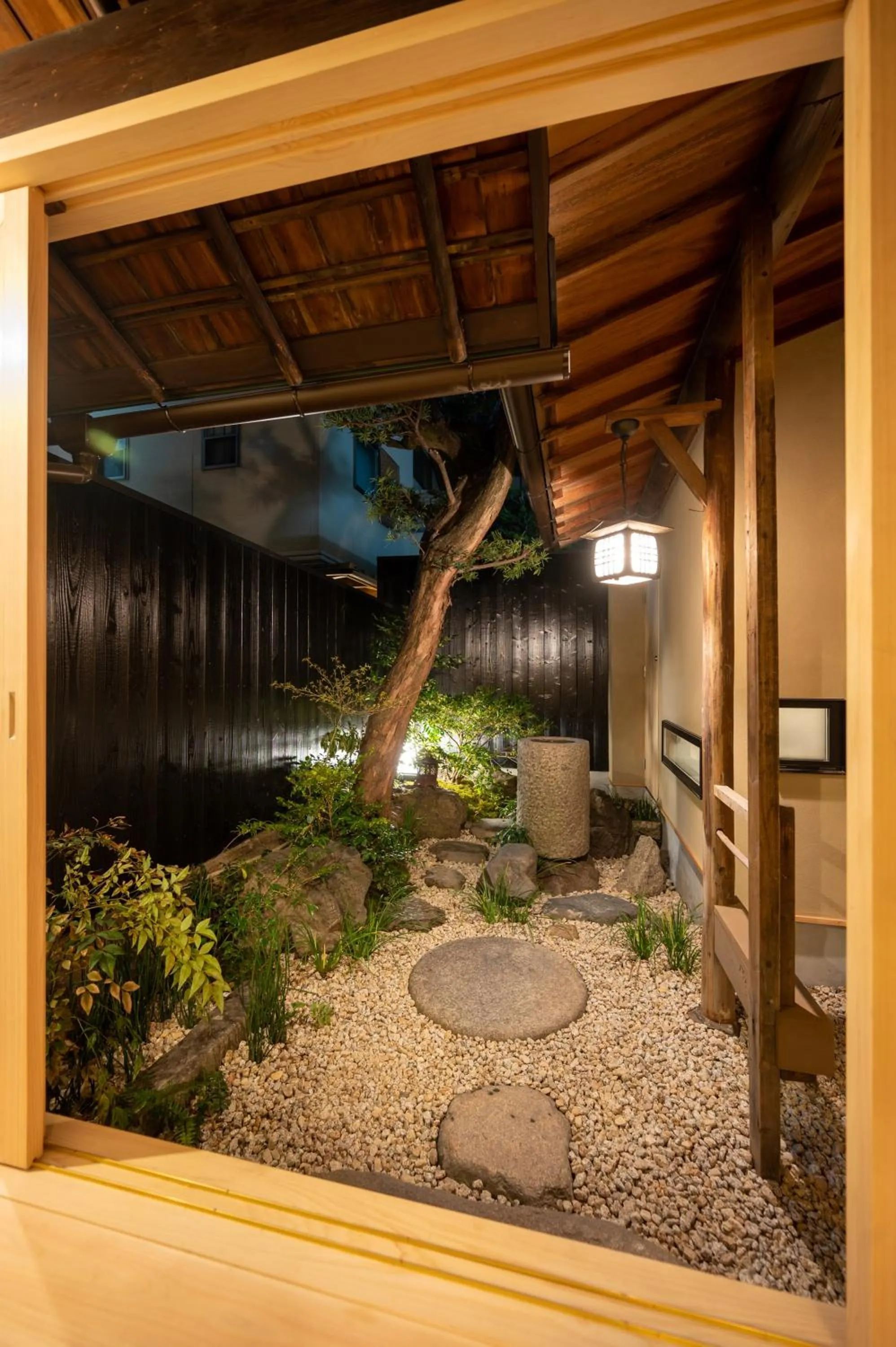 Inner courtyard view in CAMPTON Higashiyama Roku