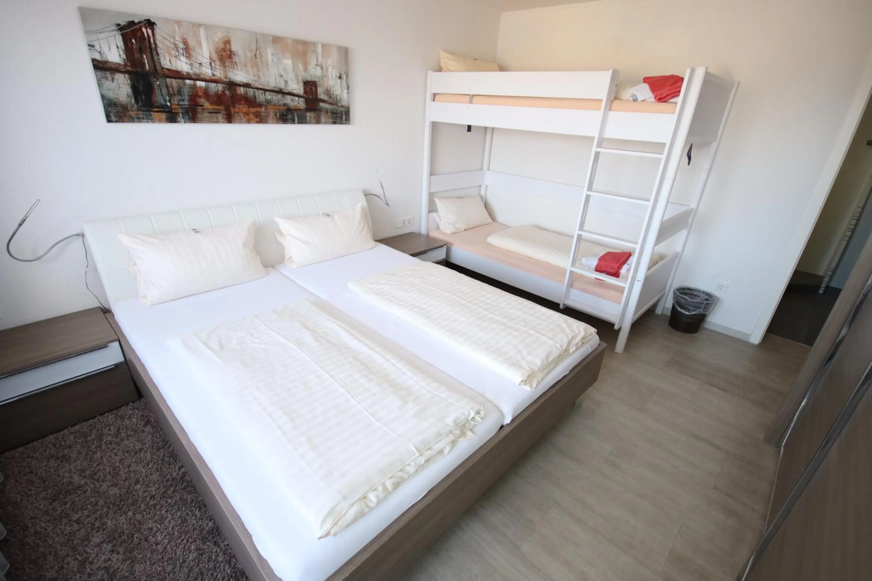 Bed in Appartements Biedermeier