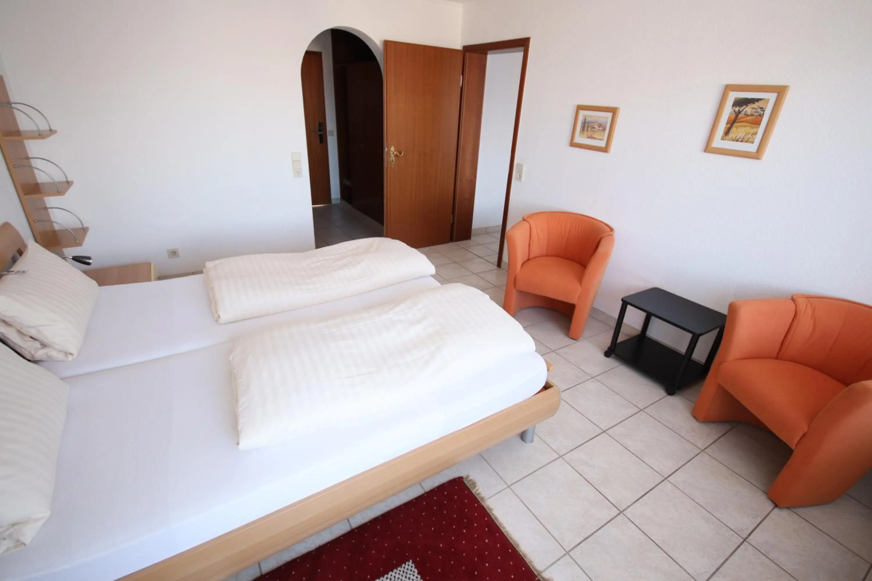 Bed in Appartements Biedermeier