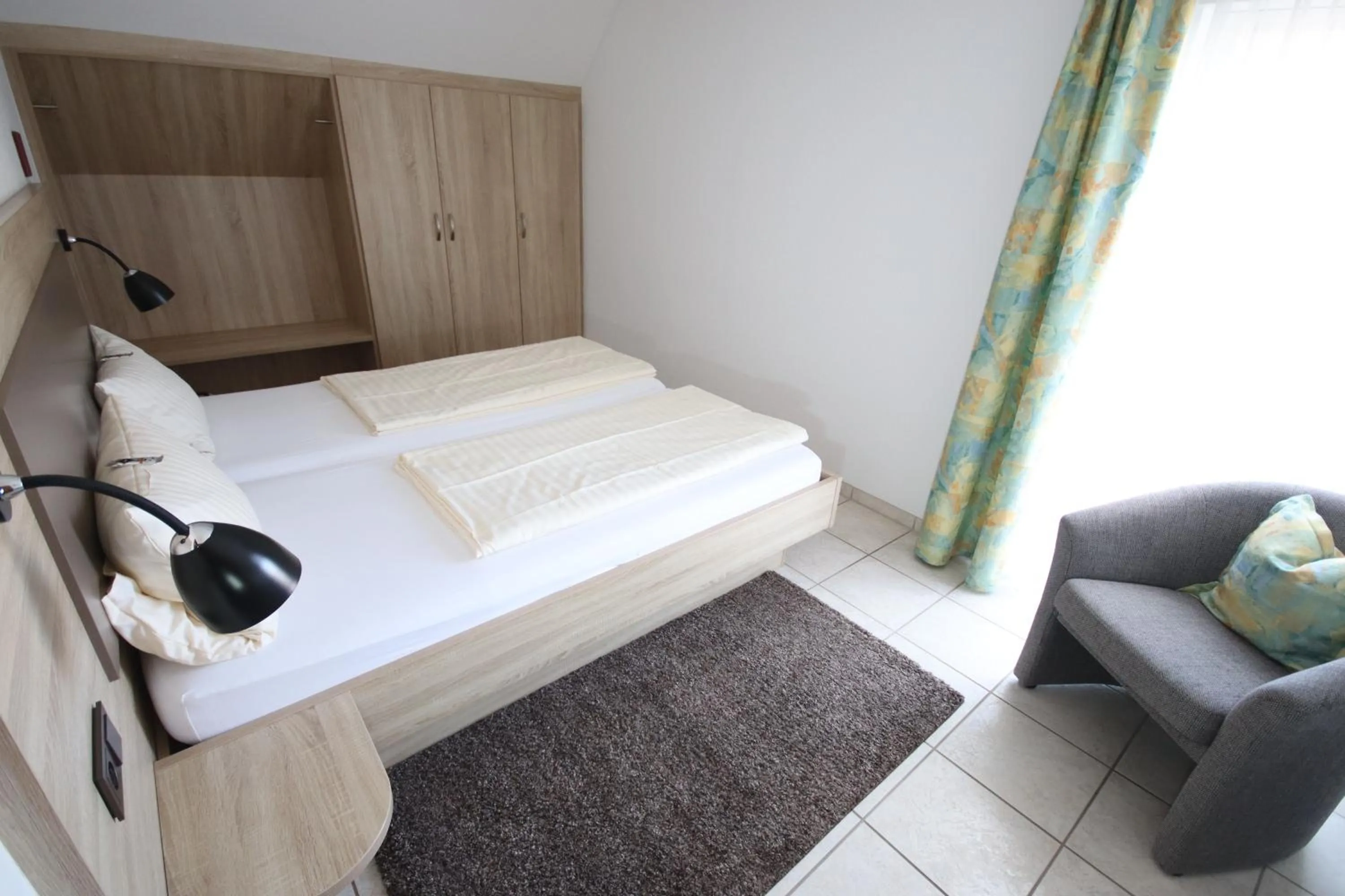 Bed in Appartements Biedermeier