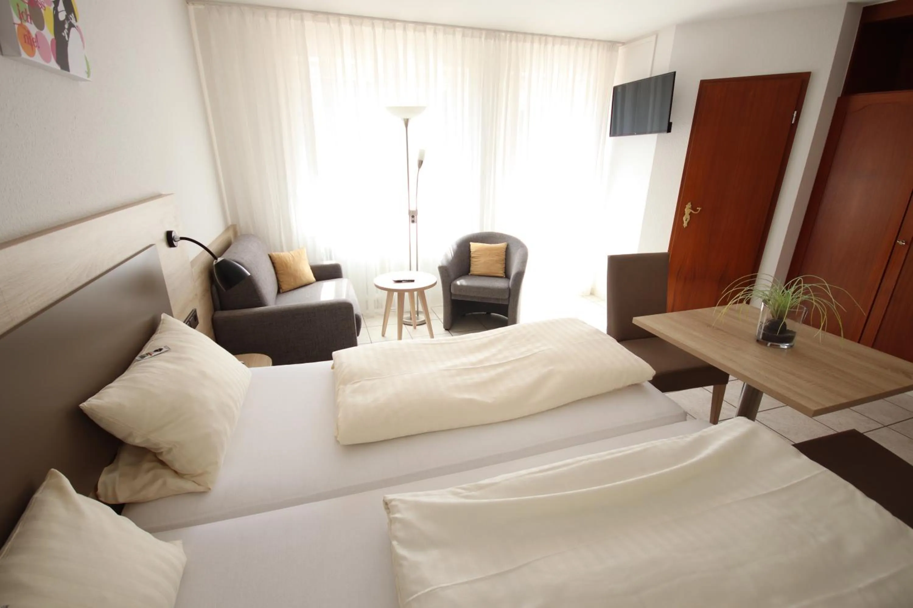 Bed in Appartements Biedermeier