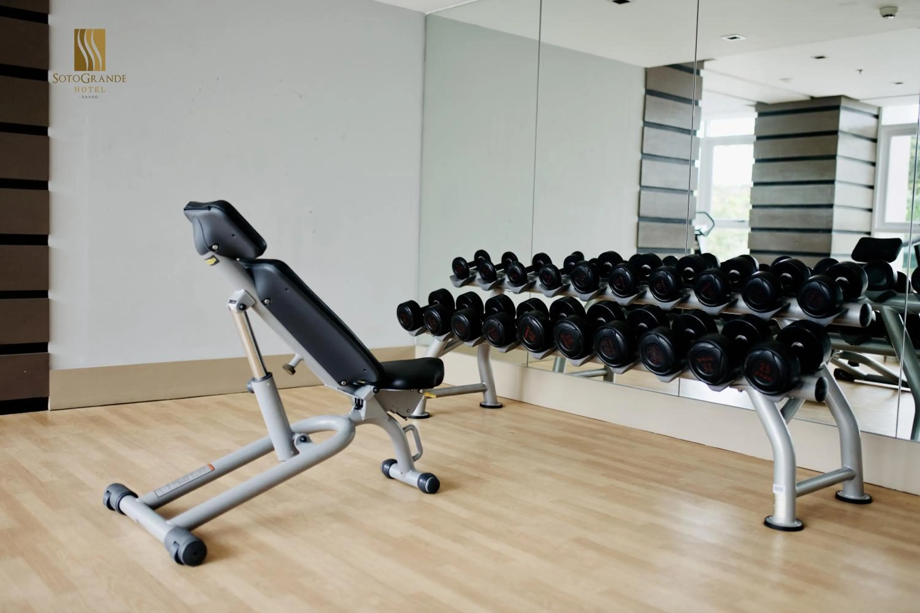 Fitness centre/facilities in Sotogrande Davao Hotel