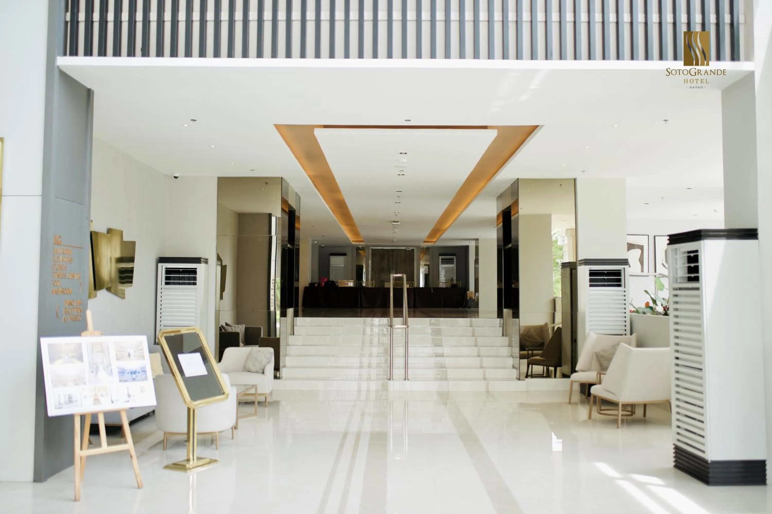Lobby or reception in Sotogrande Davao Hotel