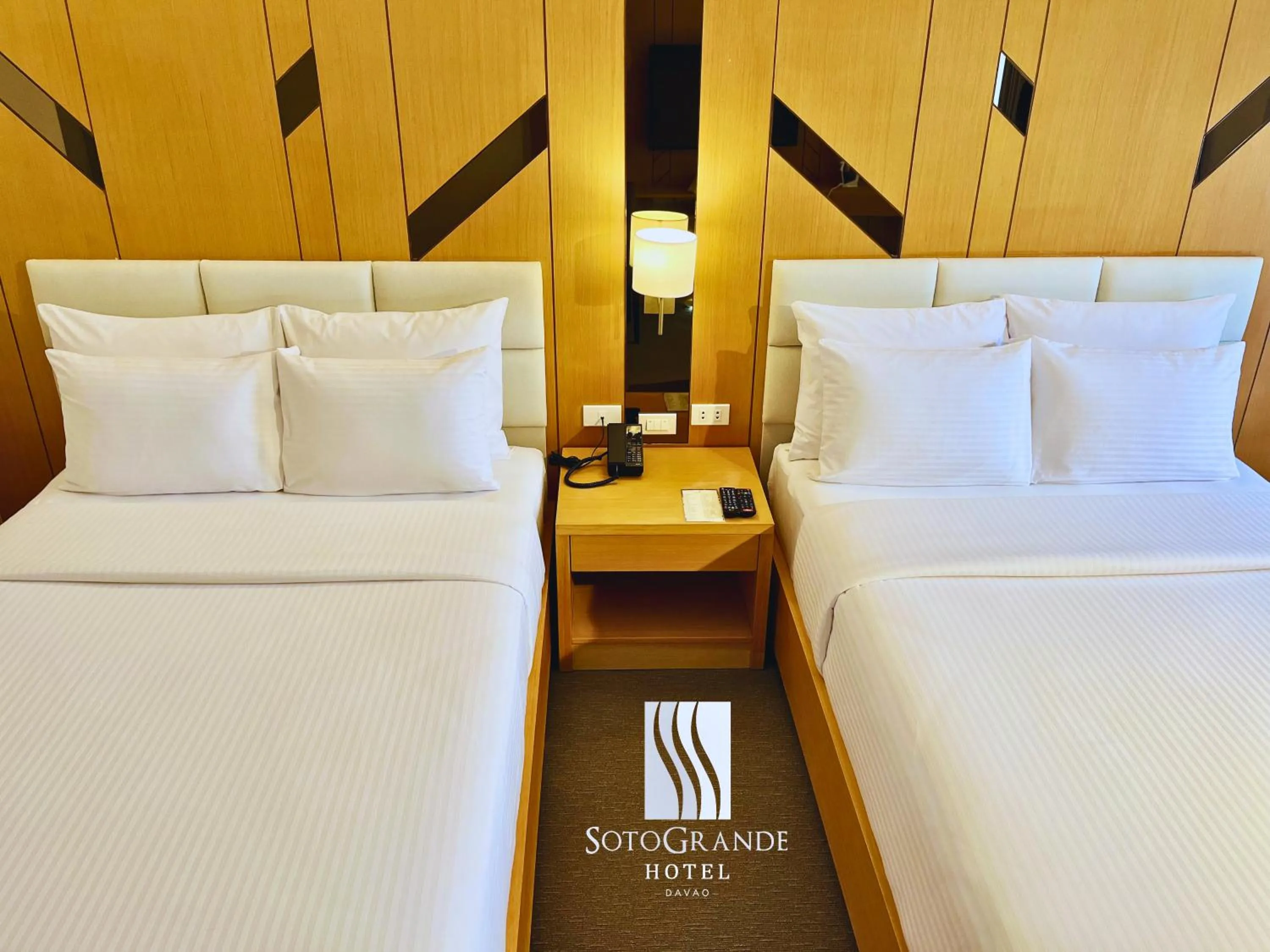 Bed in Sotogrande Davao Hotel