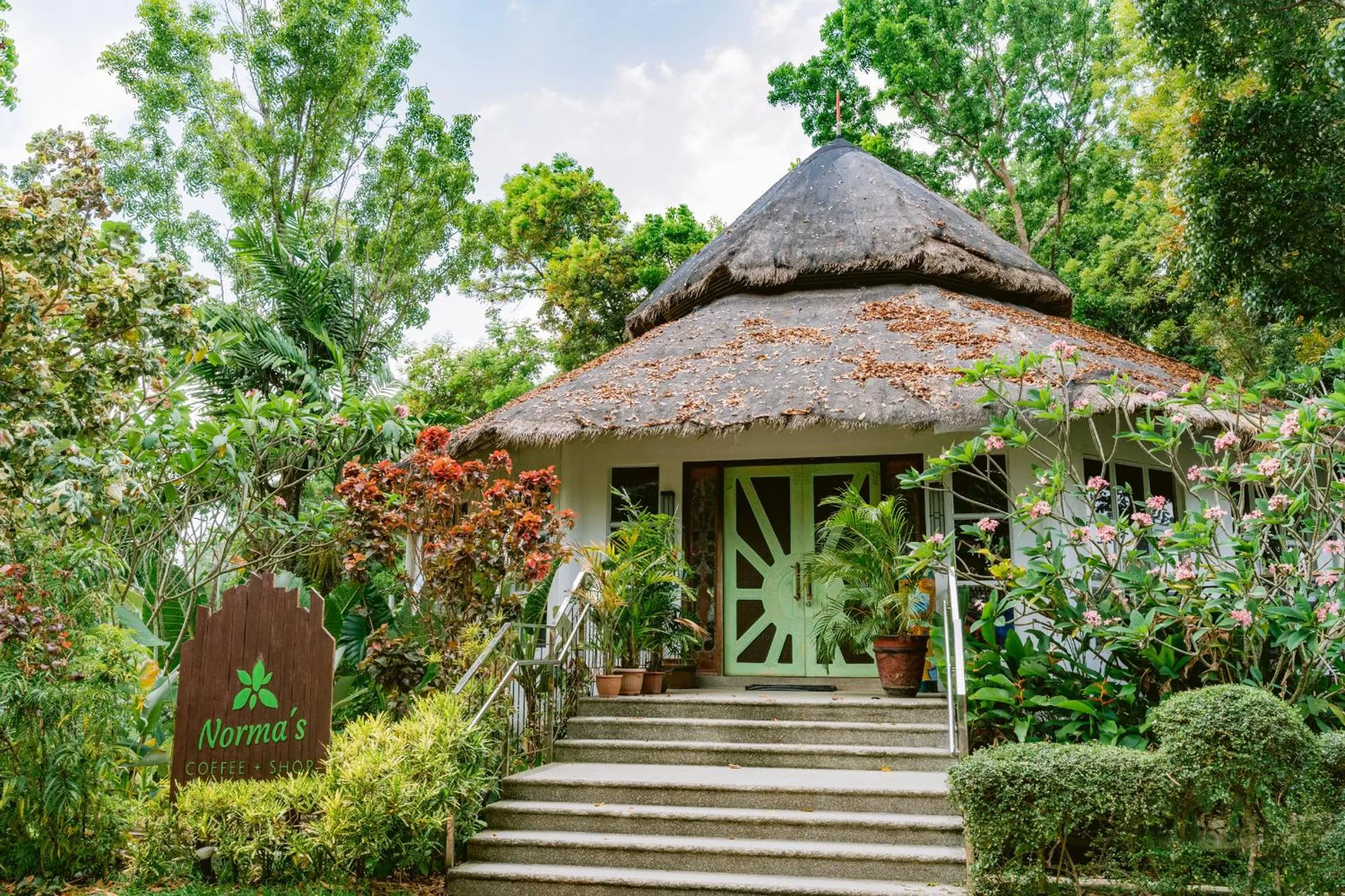 Garden in Damires Hills Farm and Spa Resort