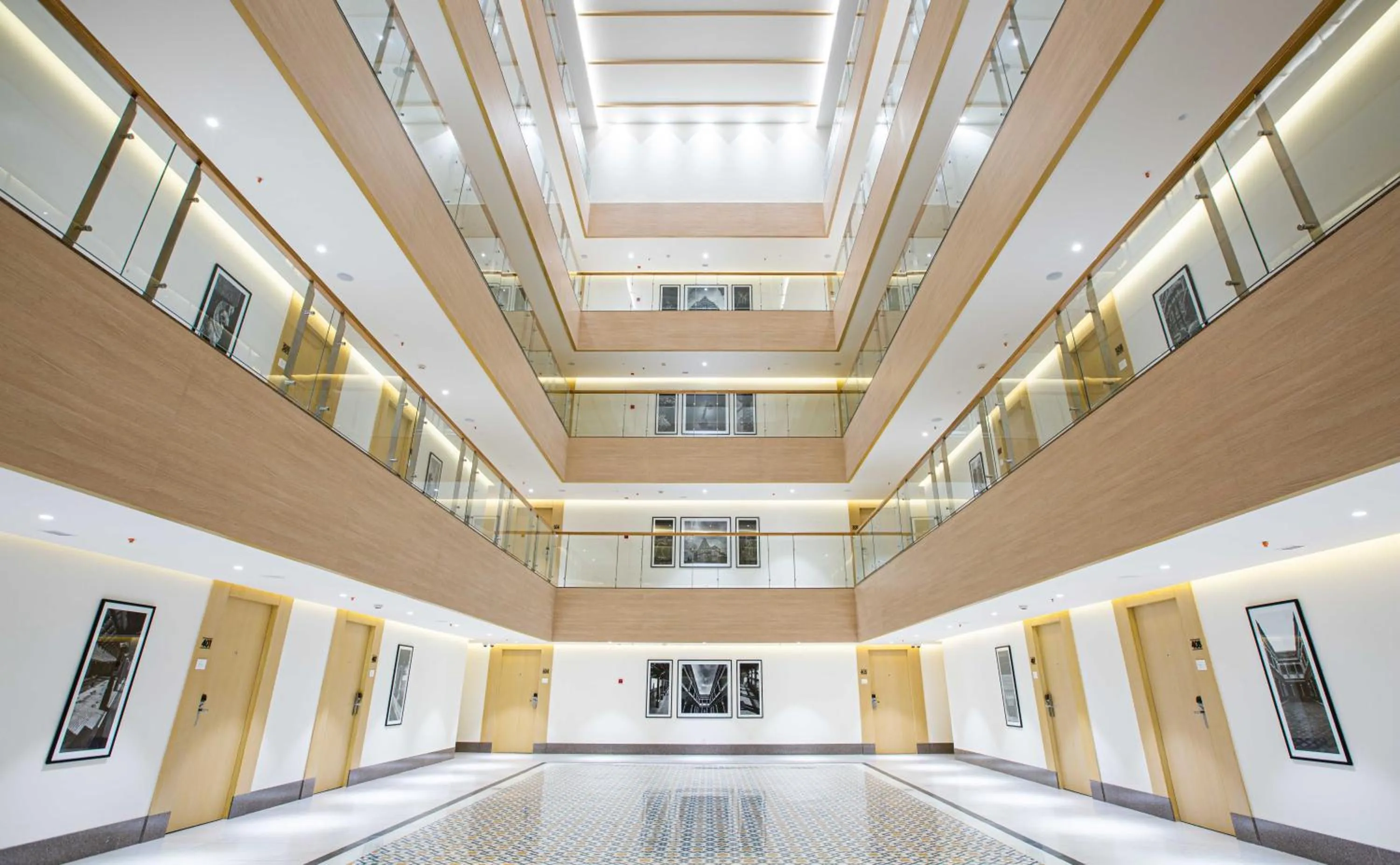 Inner courtyard view in IKON By Annapoorna