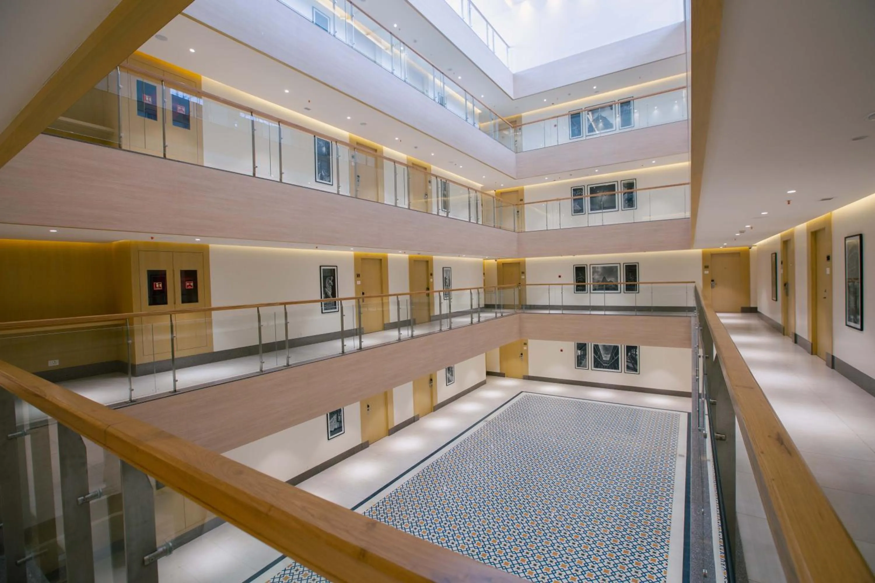 Inner courtyard view in IKON By Annapoorna