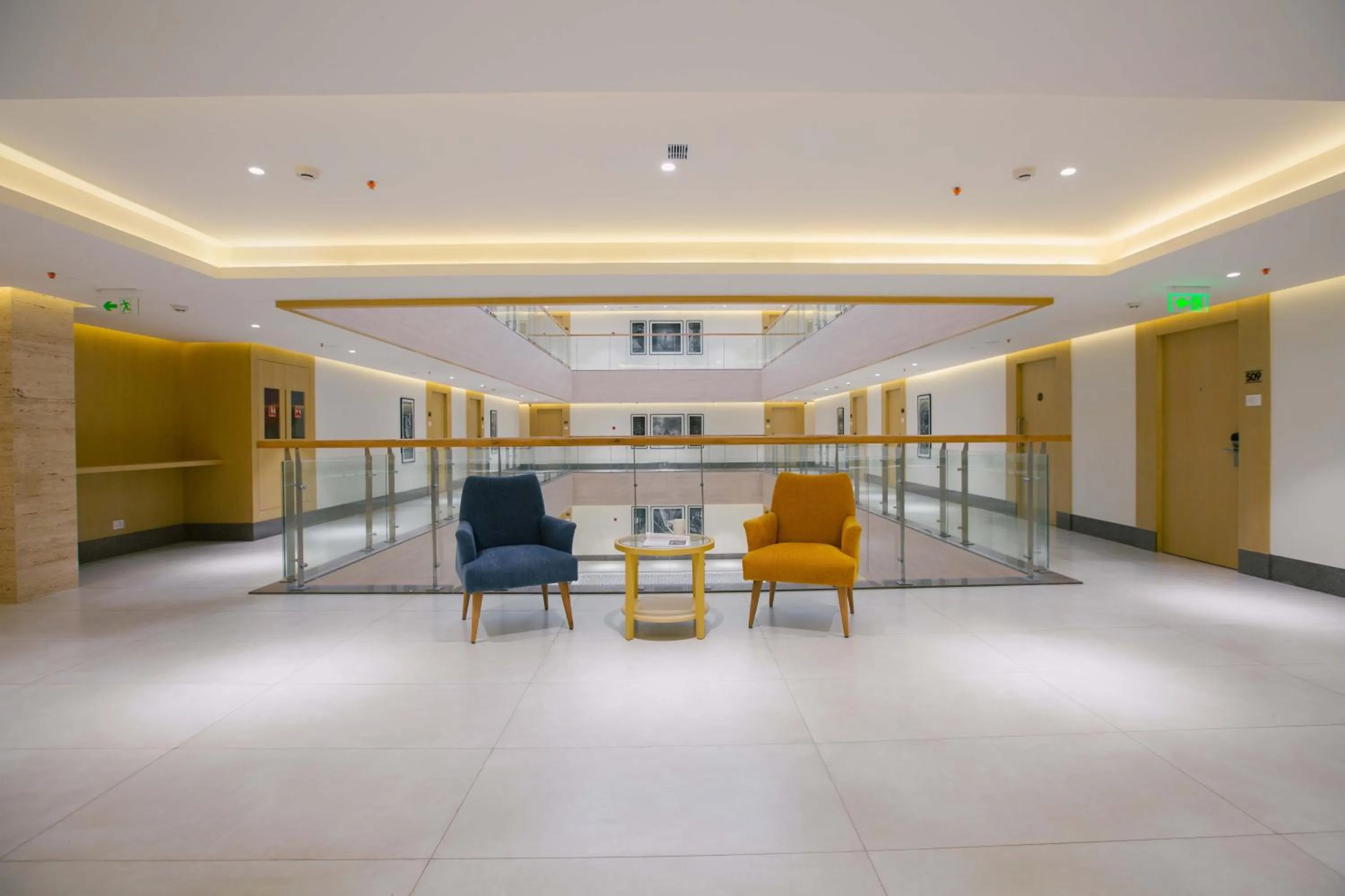 Inner courtyard view in IKON By Annapoorna