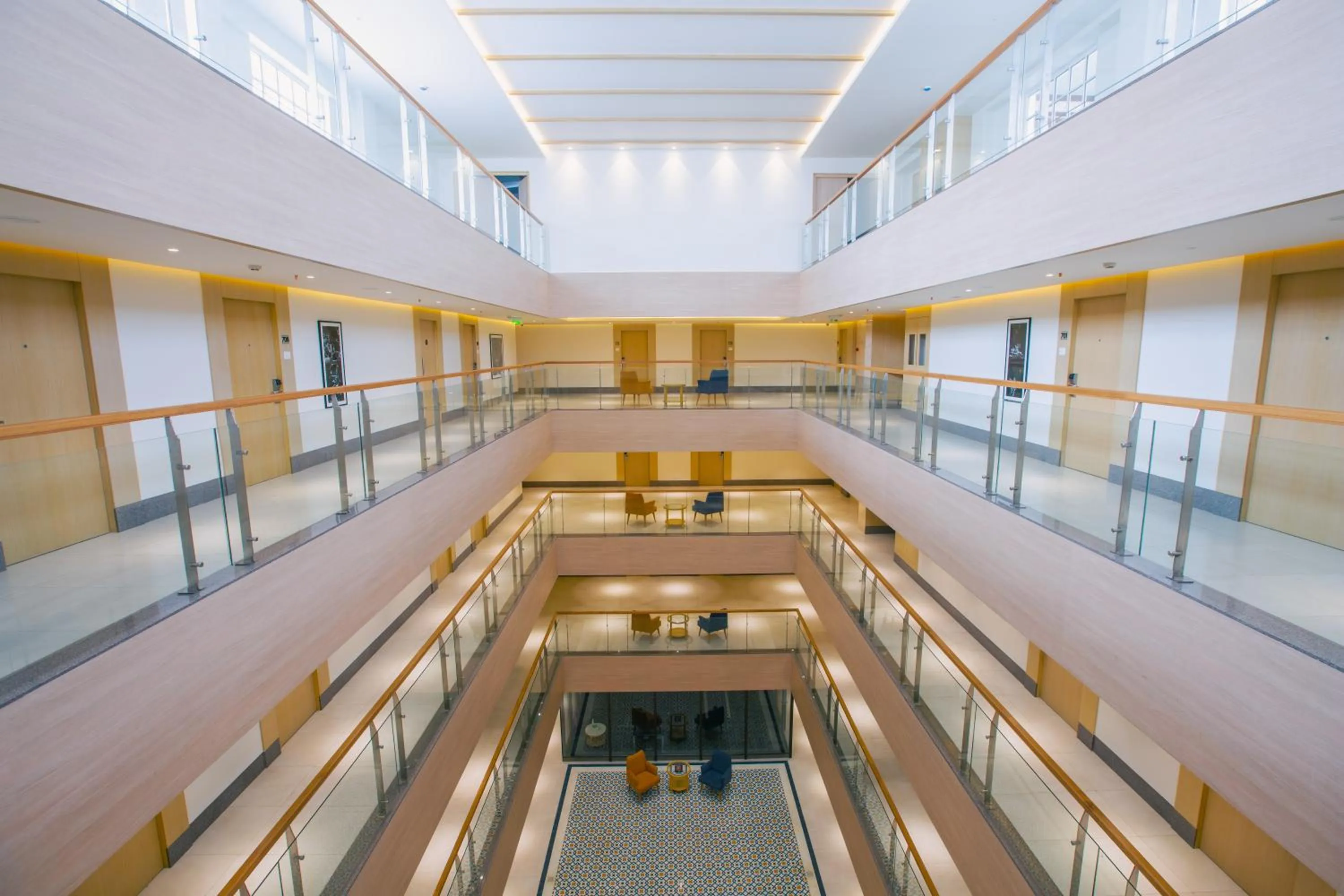 Inner courtyard view in IKON By Annapoorna