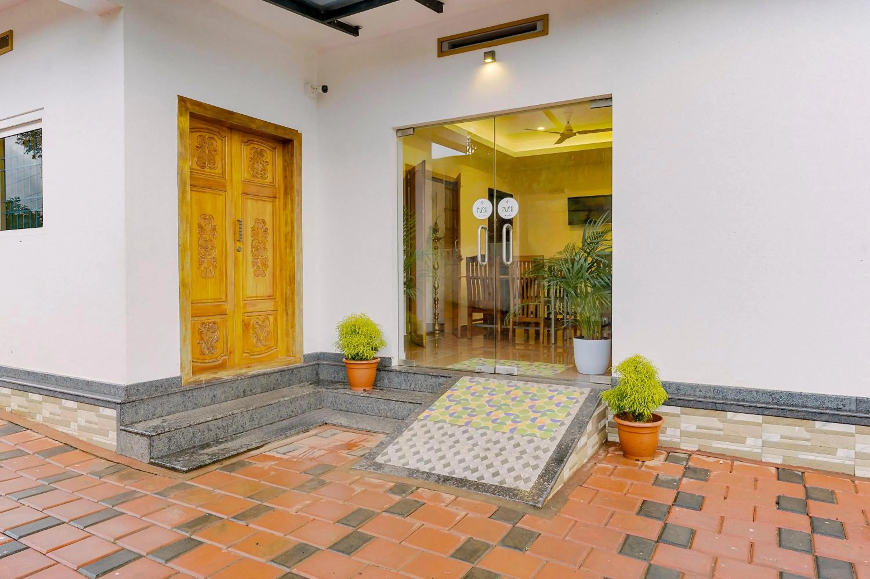 Parking in Treebo Wanderlust Residency With Mountain View