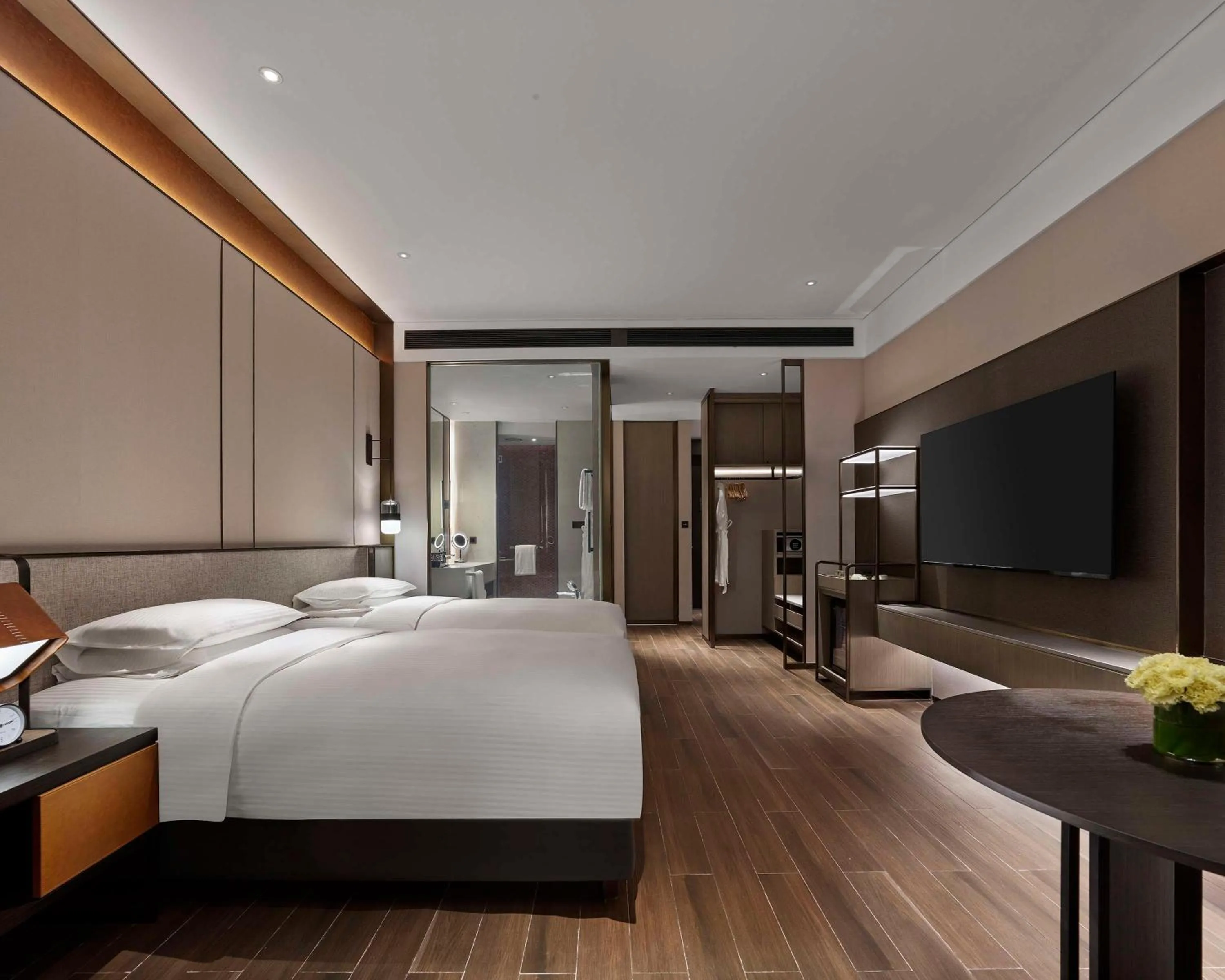 Bedroom, Bed in Hyatt Regency Shanghai Songjiang