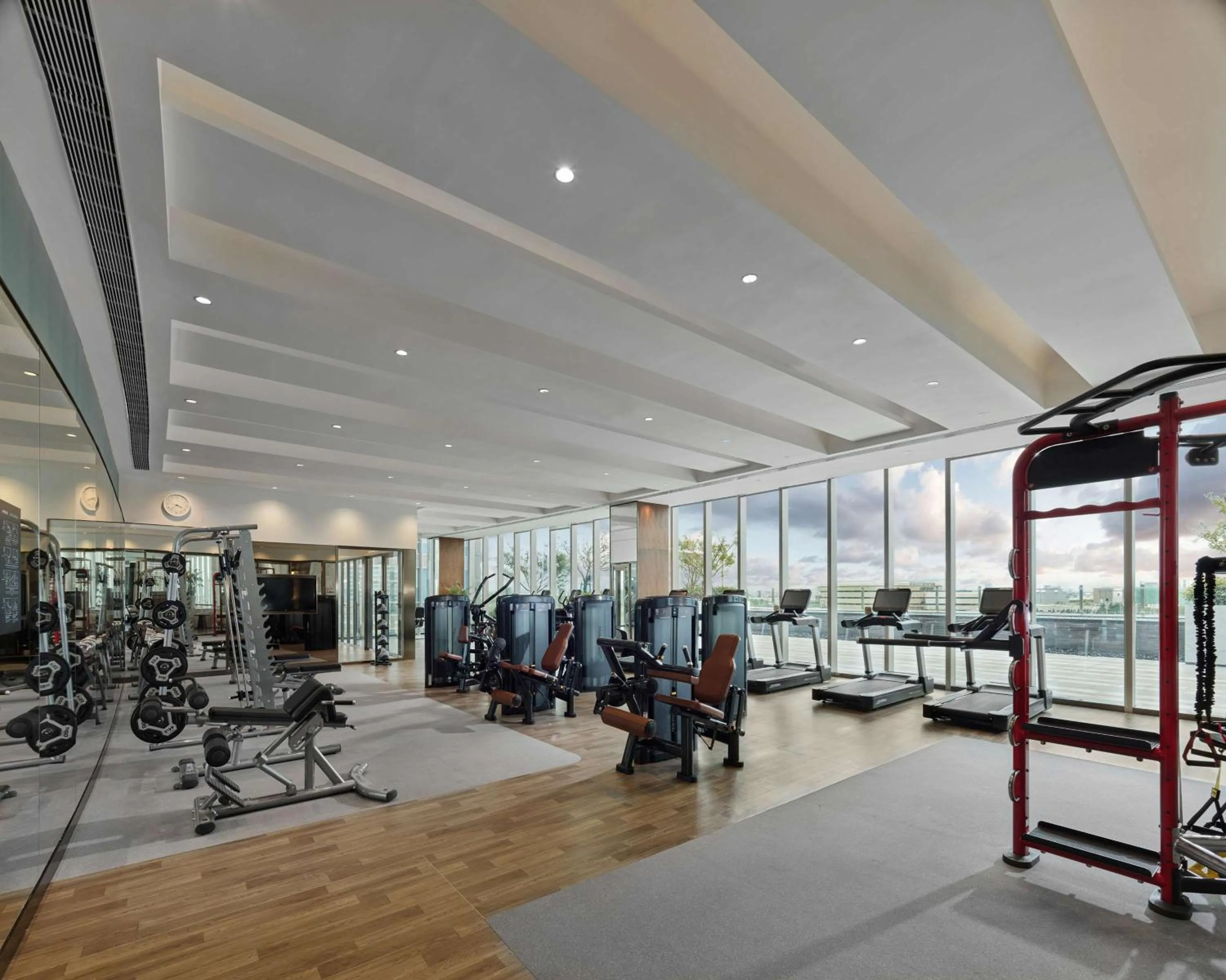Fitness centre/facilities in Hyatt Regency Shanghai Songjiang