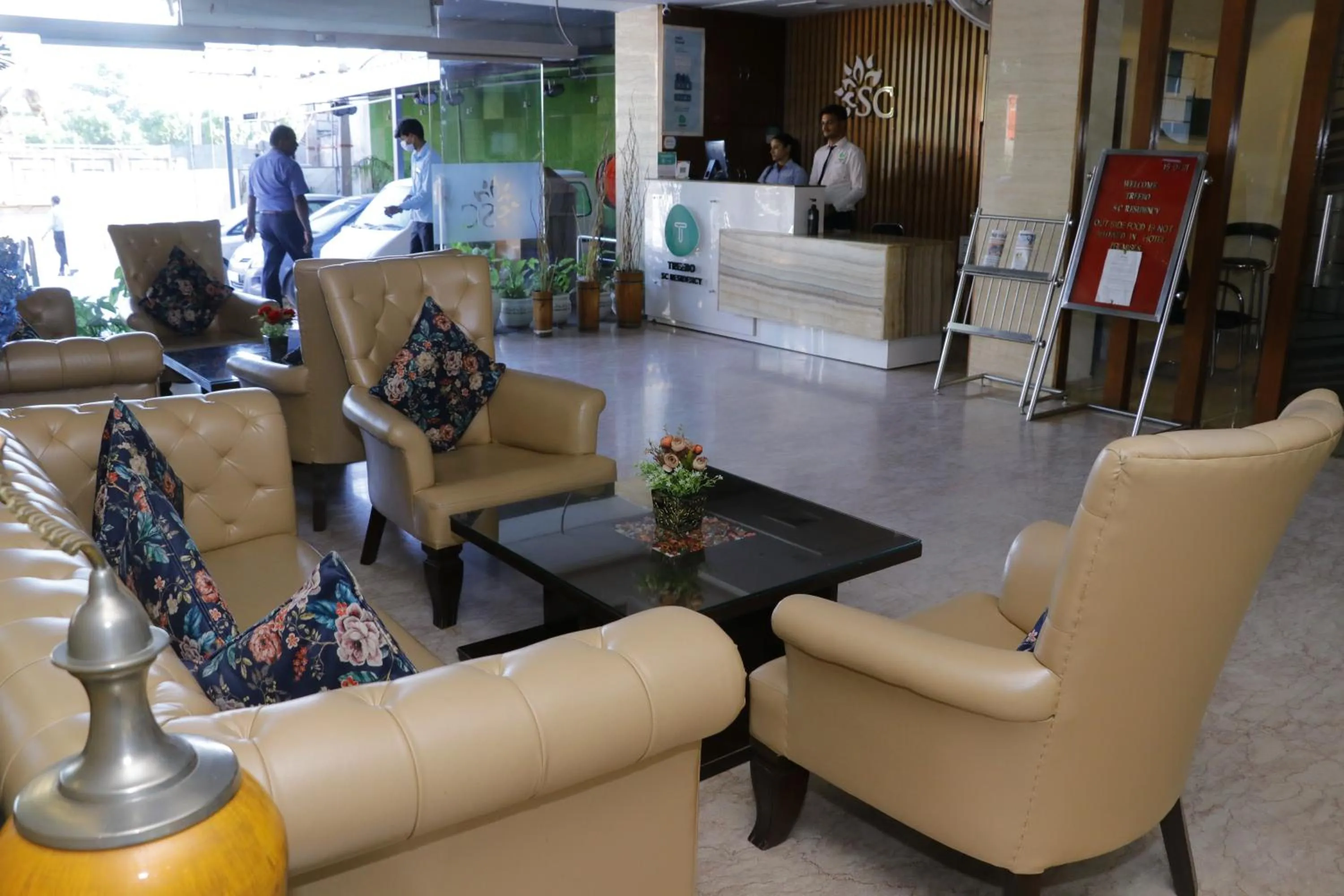 Lobby or reception in Hotel S C Residency