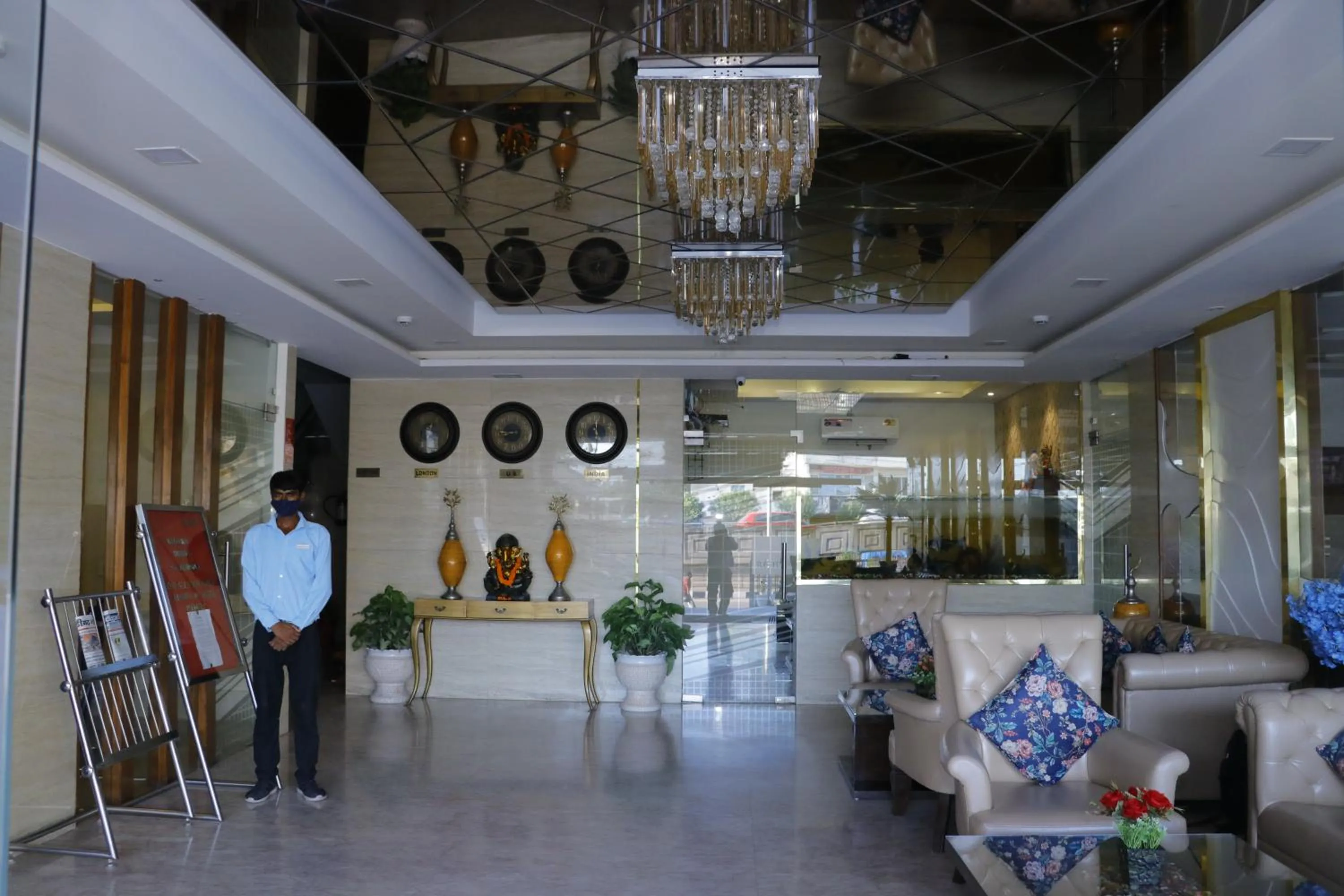 Lobby or reception in Hotel S C Residency